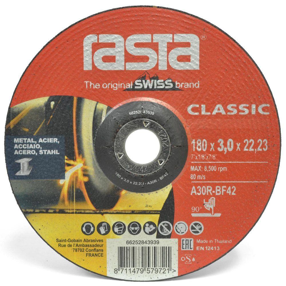Disco de Corte para Metal Classic 7" 180 x 3 x 22 mm-0