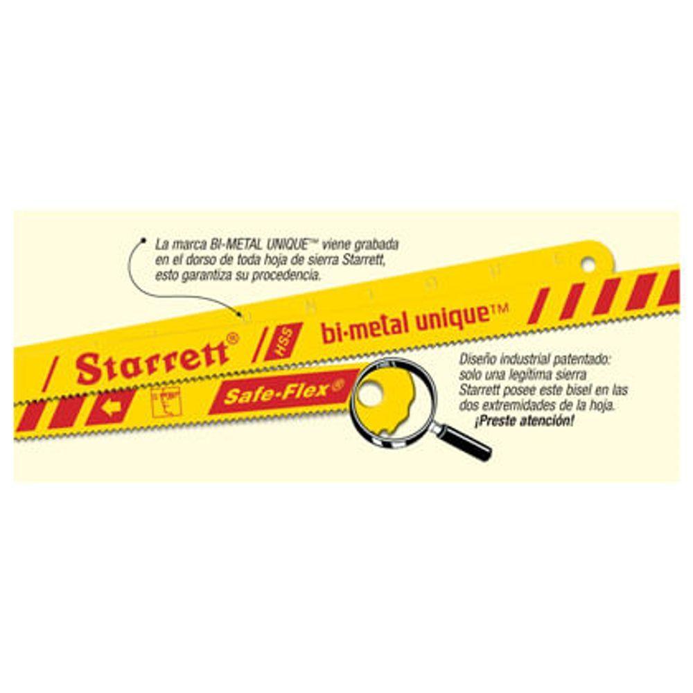 Hoja Sierra Manual Bimetal Unique® HSS Flexible 24 tpi Hoja-4