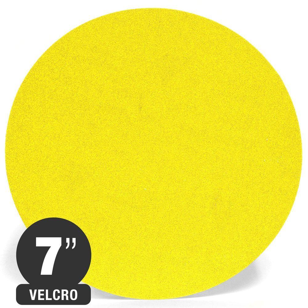 Disco Lija 7" Grano 100 (Velcro) - Madera - Siarexx-0