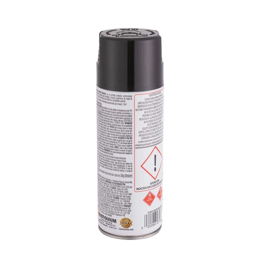 Pintura en Spray Metal Protection Anticorrosivo Negro-1