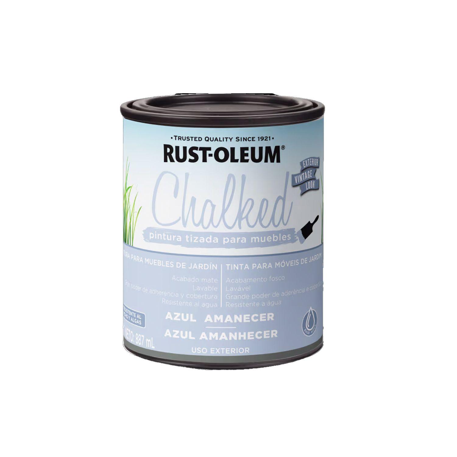 Pack 2 Unid. Pintura Tizada para Muebles Chalked Azul Amanecer Ultra Mate 887 ml 700120-1