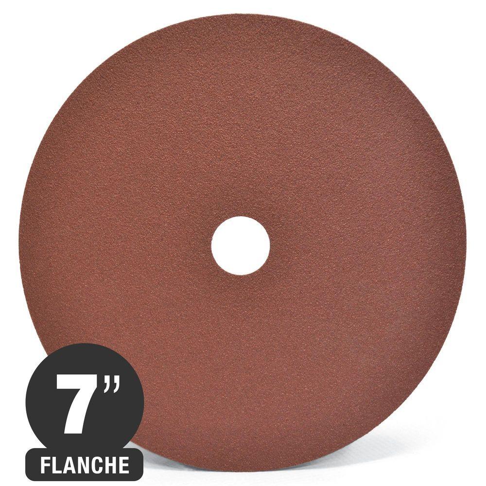 Disco Fibra 7" Grano 24 - Metal - SialoX-0