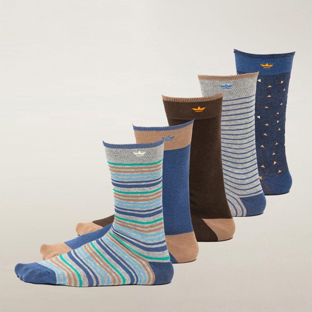 Pack 5 Calcetines De  Algodón Palmers P5504J05-0