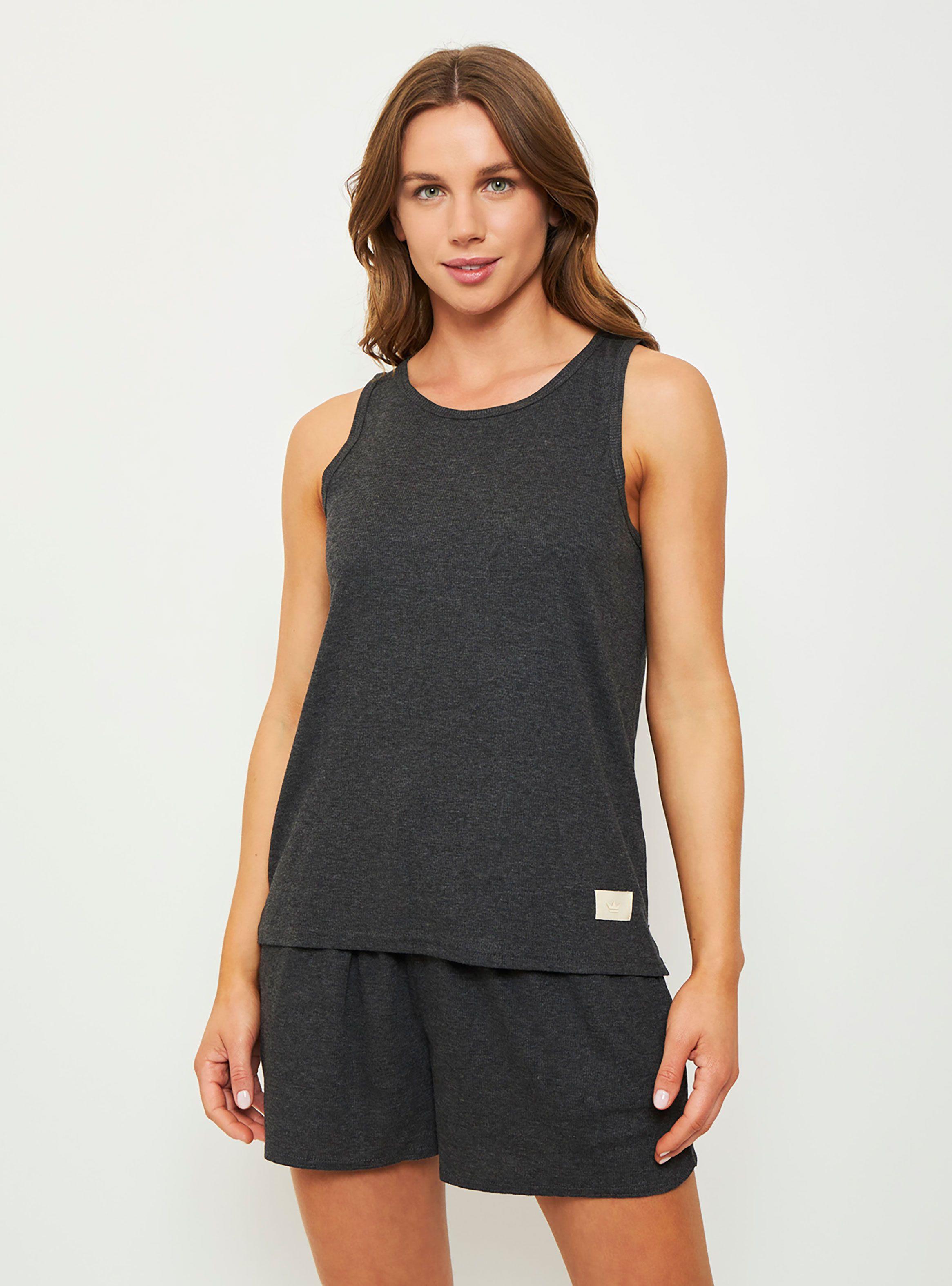 Pijama Mujer Corto Canuton Palmers 6154ANEG-0