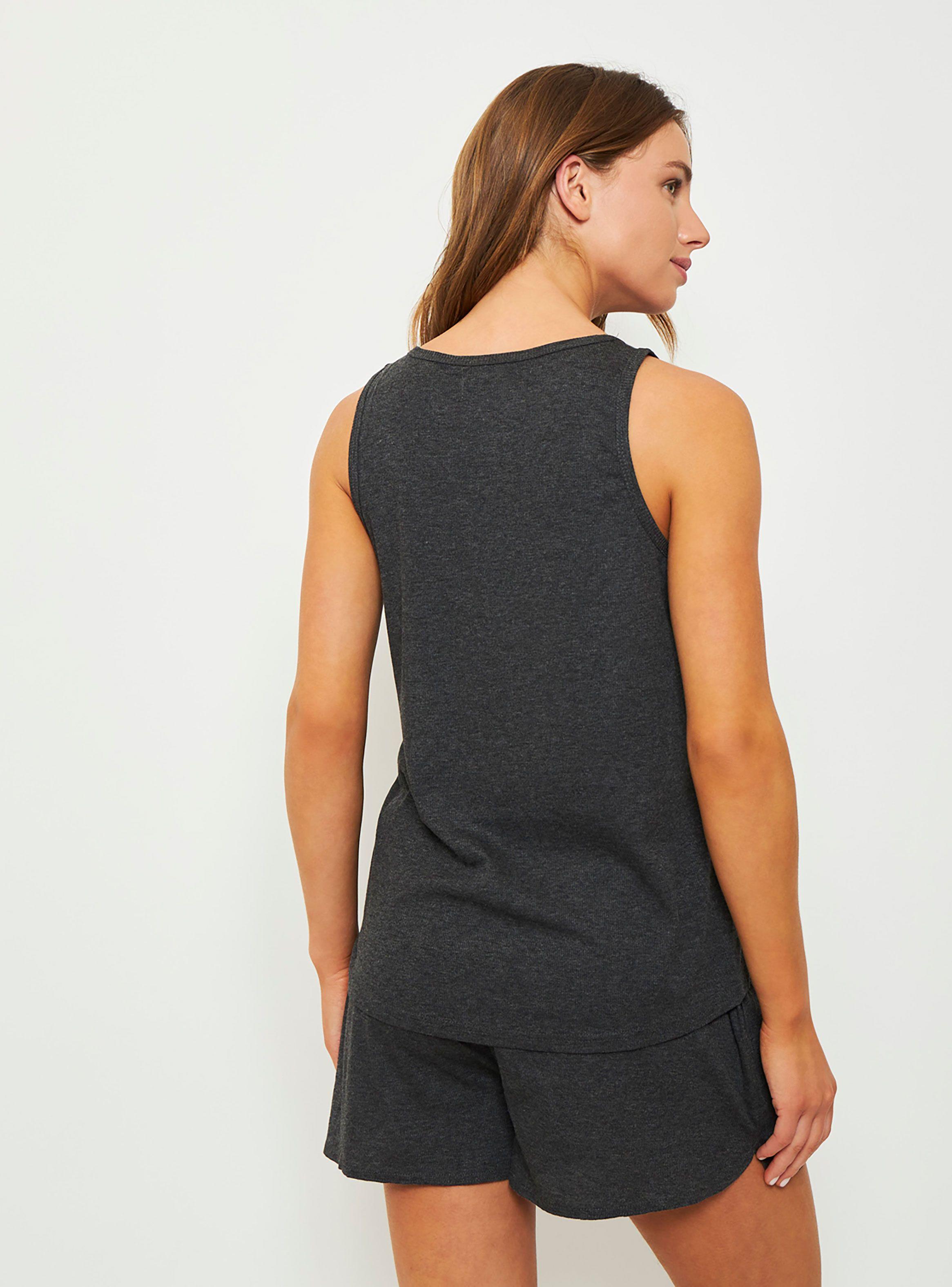 Pijama Mujer Corto Canuton Palmers 6154ANEG-2