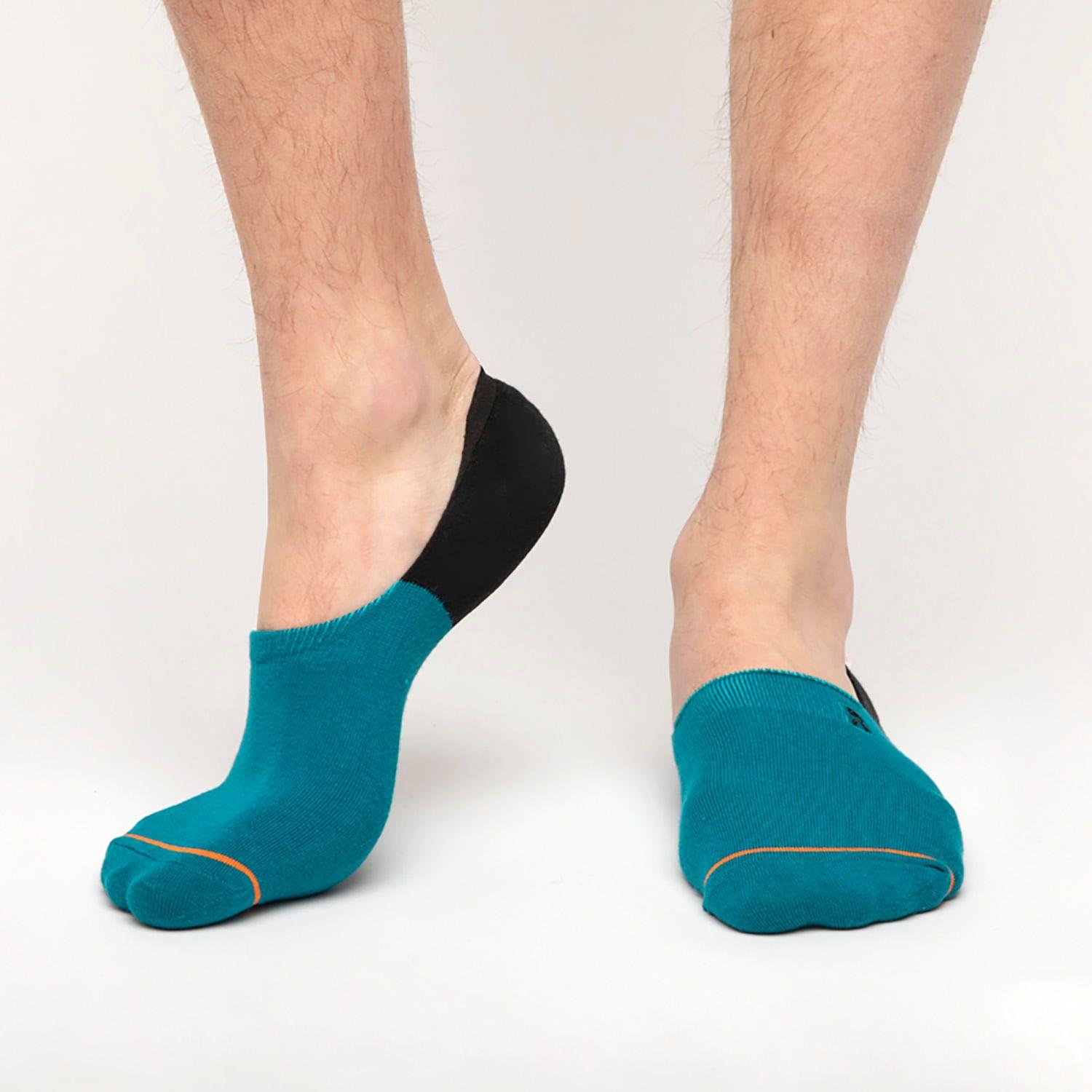 Pack 5 Calcetines Invisibles Hombre Algodón Enersocks 809592-2