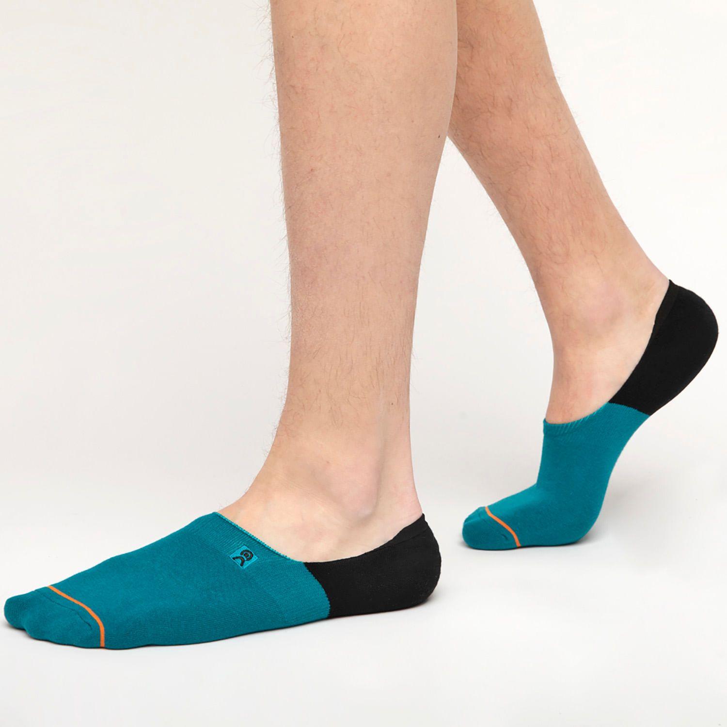 Pack 5 Calcetines Invisibles Hombre Algodón Enersocks 809592-4