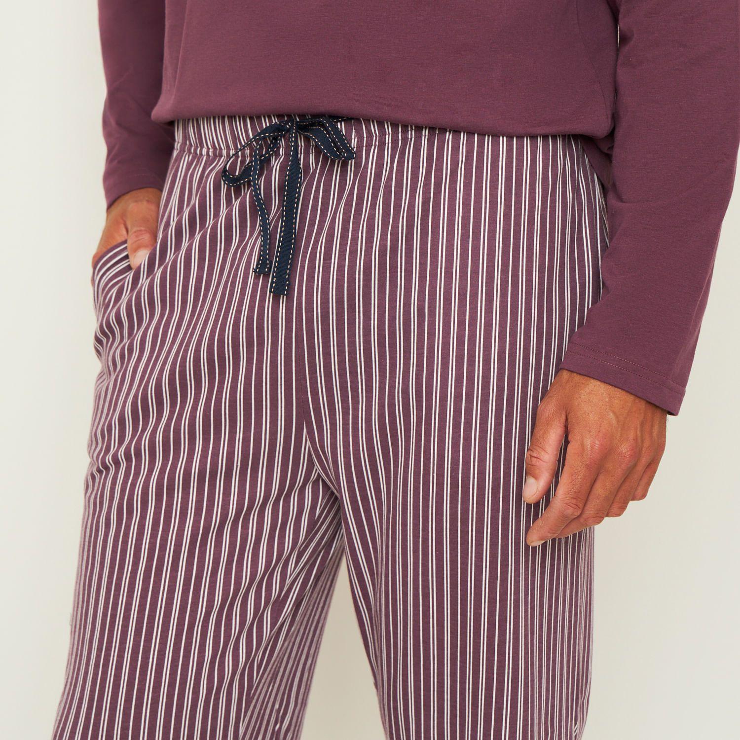 Pijama Hombre Largo Algodón Jersey Palmers 8244BBUR-3