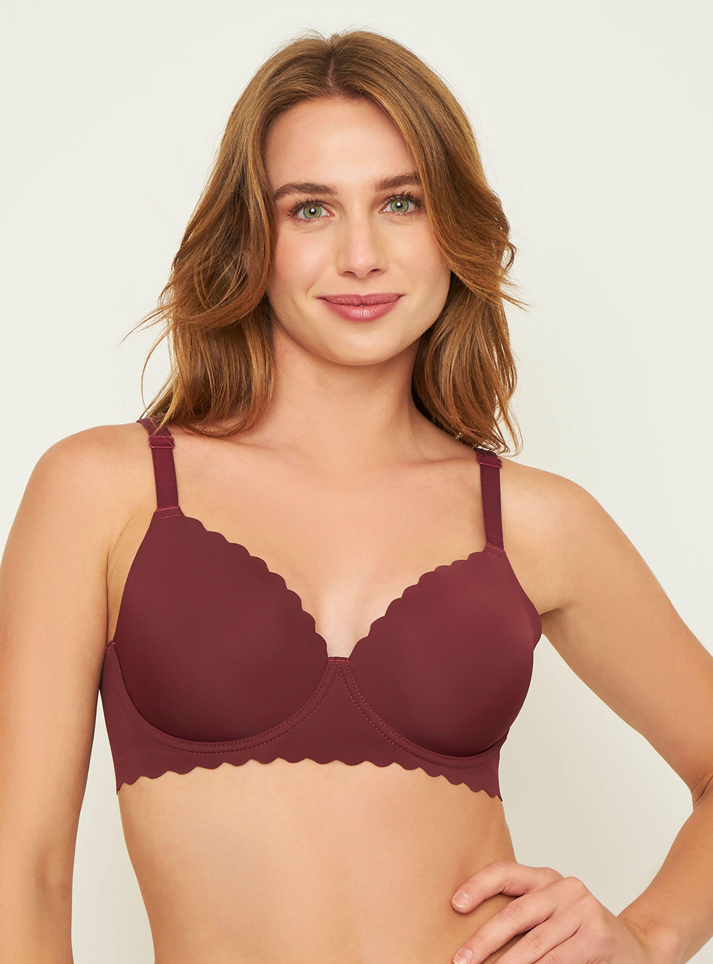 Sostén Cobertura Completa Microfibra Palmers Mujer 20213BUR-0