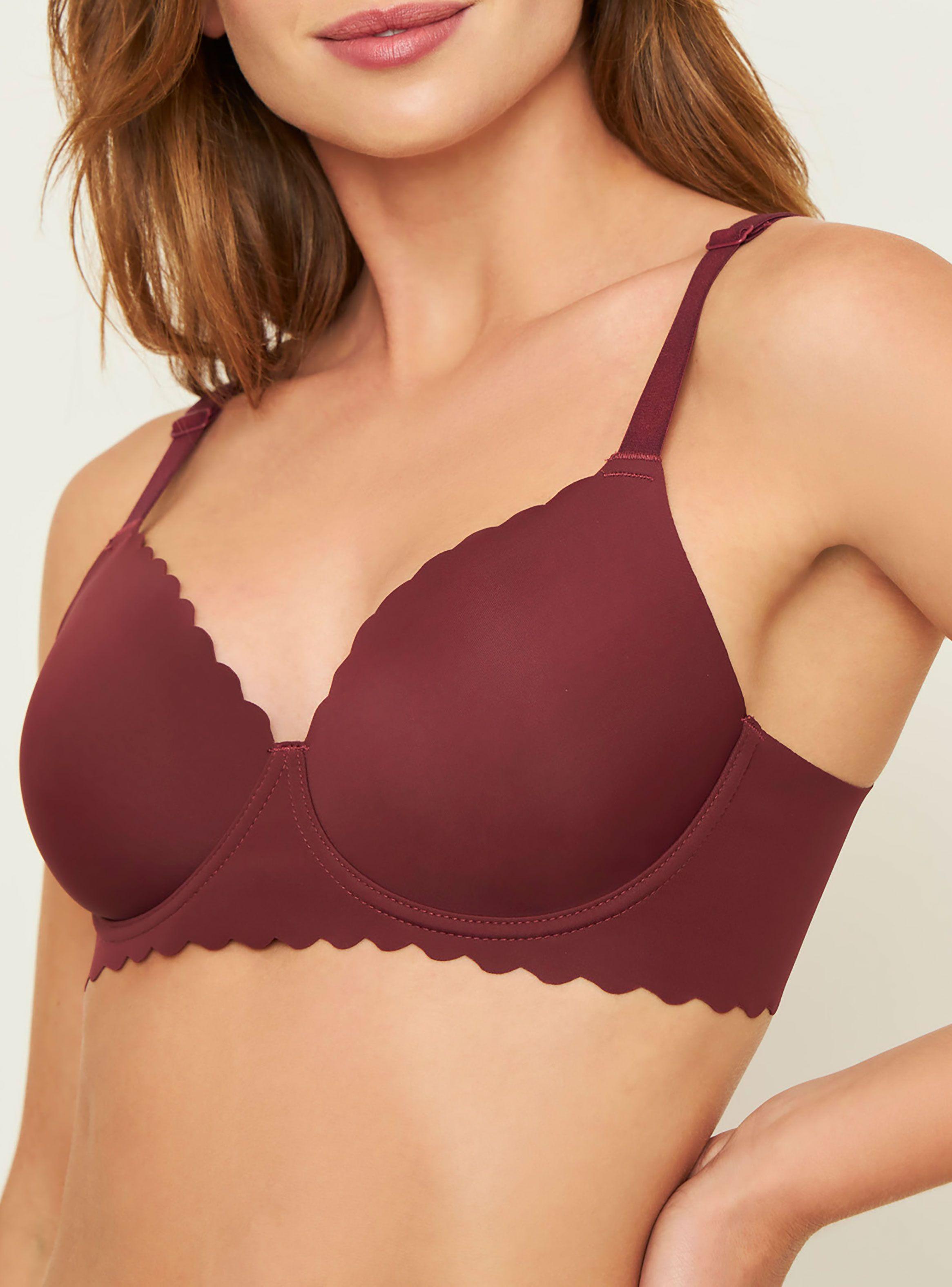Sostén Cobertura Completa Microfibra Palmers Mujer 20213BUR-2