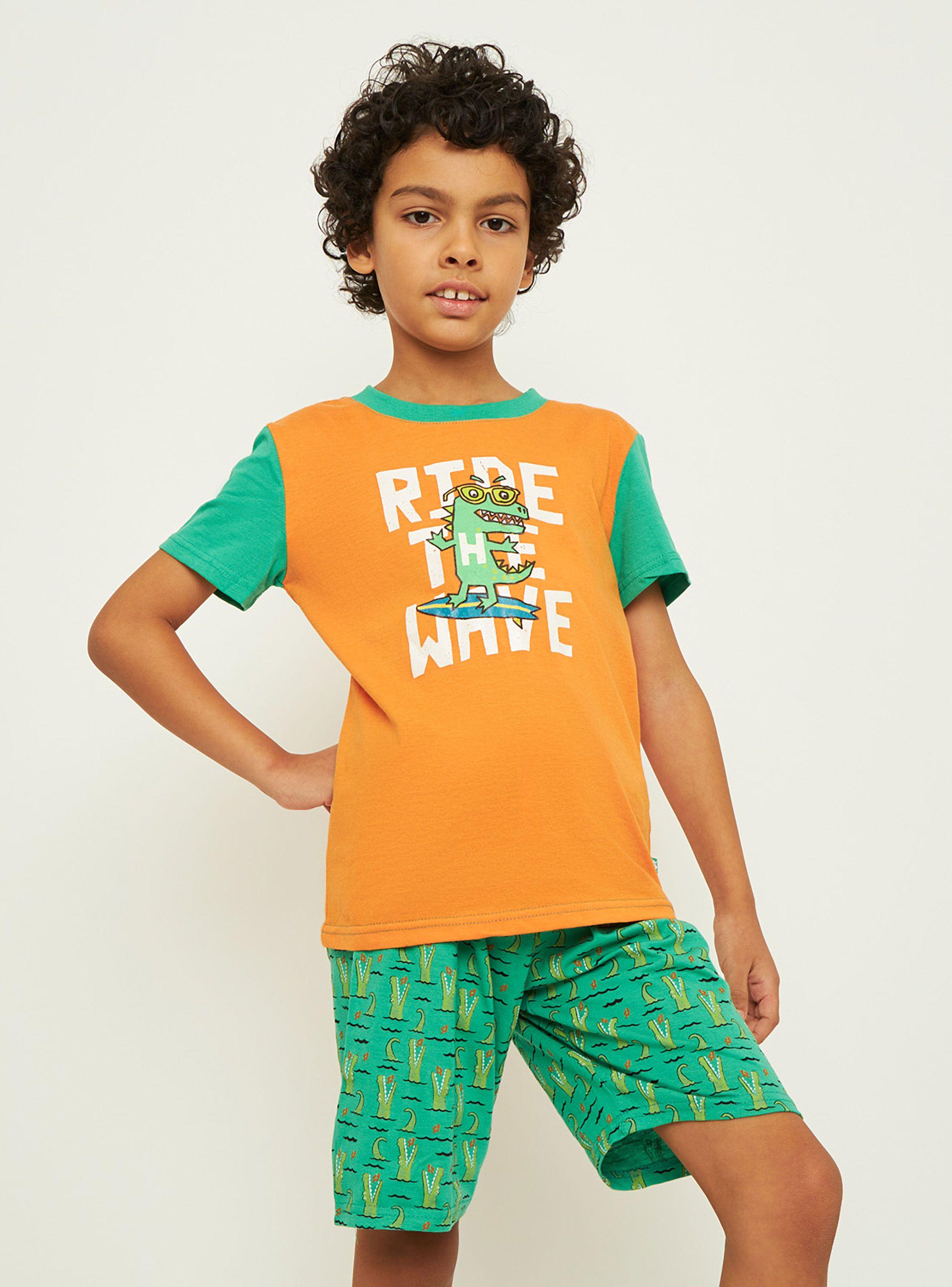 Pijama Corto Algodón Jersey Niño Palmers-1