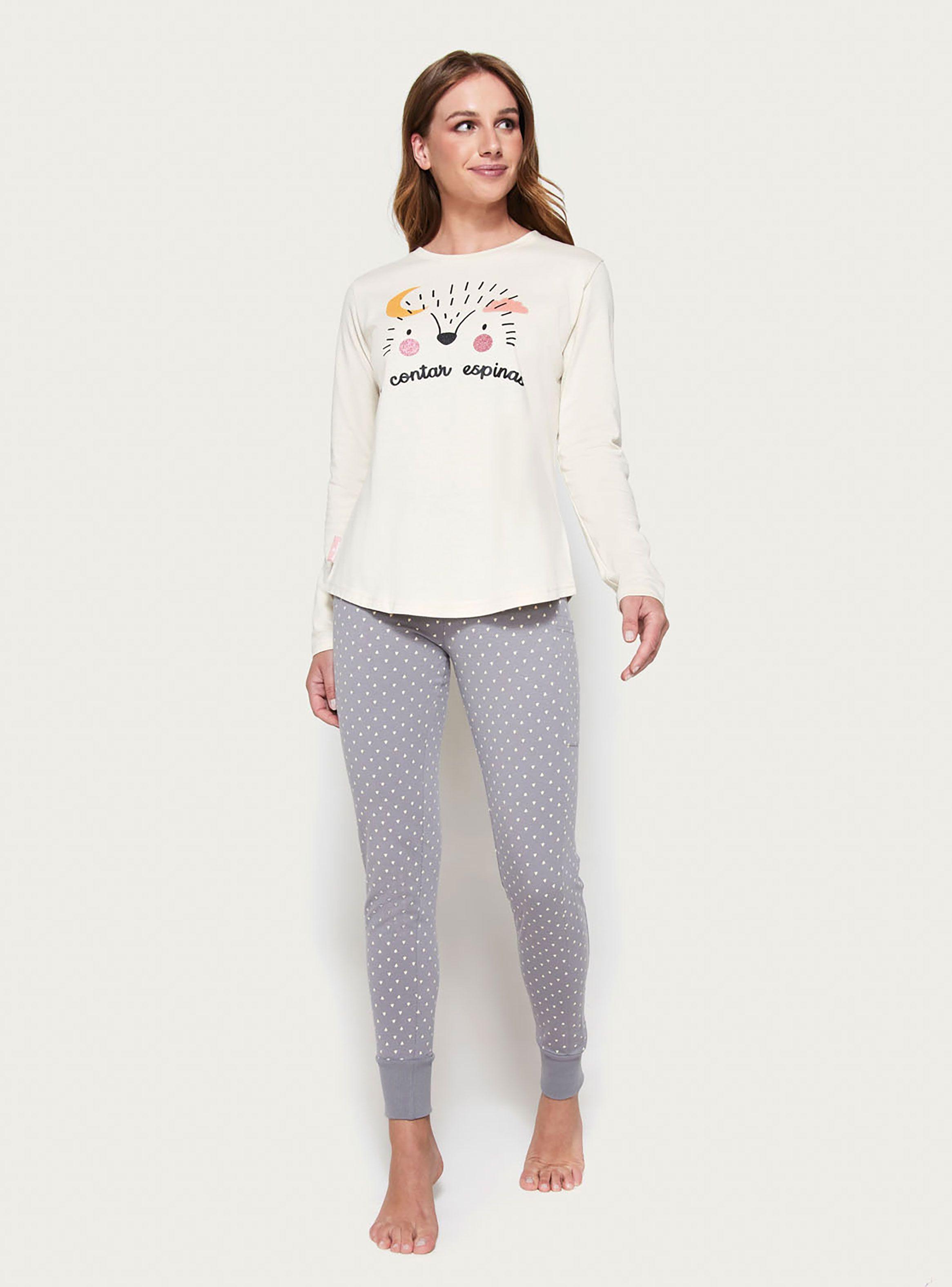 Pijama Mujer Largo Algodón Jersey Palmers 6017CCRE-0