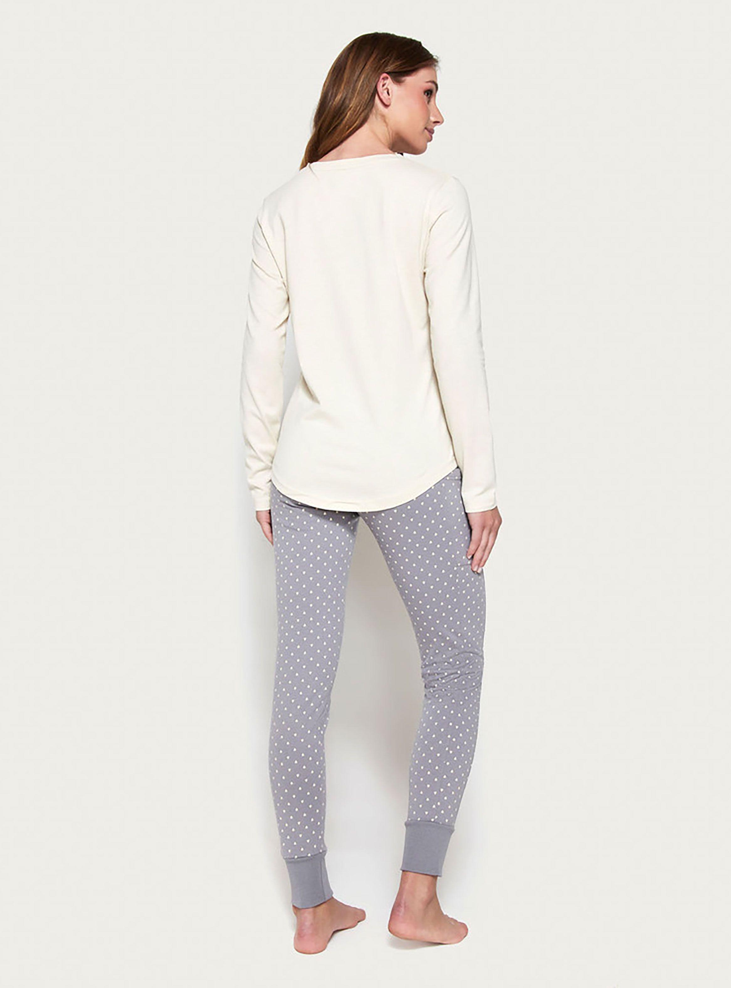 Pijama Mujer Largo Algodón Jersey Palmers 6017CCRE-1