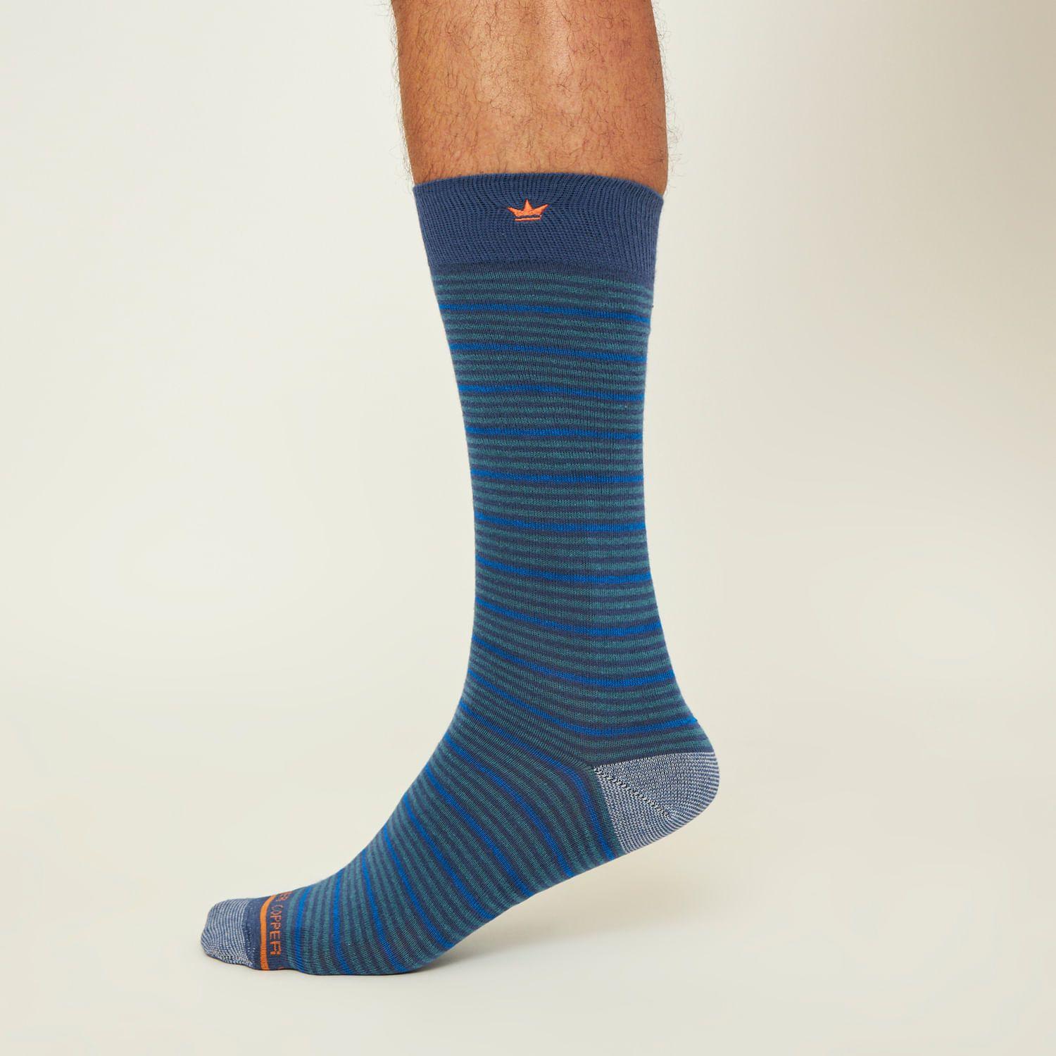 Pack 3 Calcetines De Vestir Cobre Palmers Hombre P3503M21-2