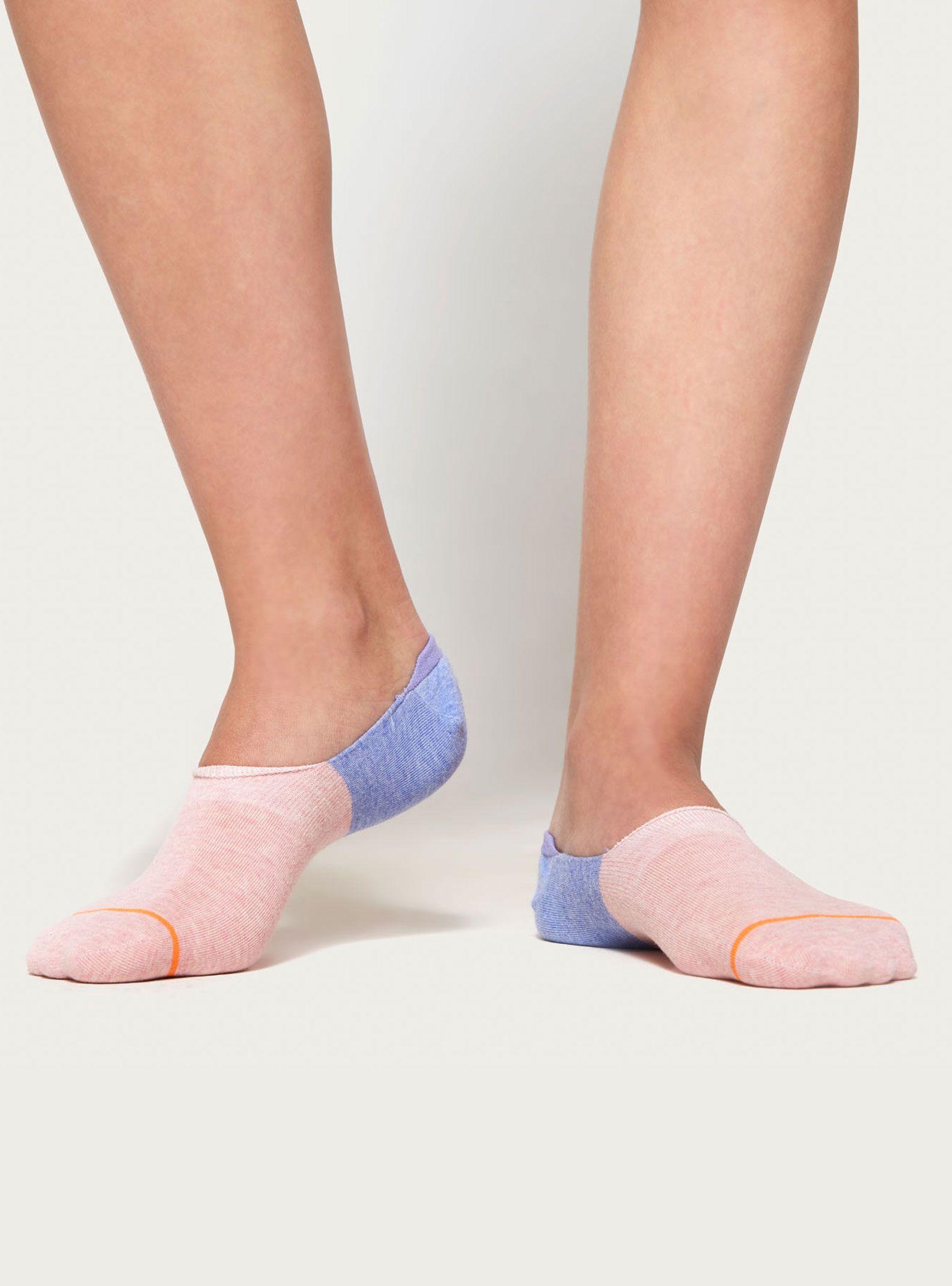 Pack 5 Calcetines Mujer Invisibles Poliester Enersocks 80989D02-5