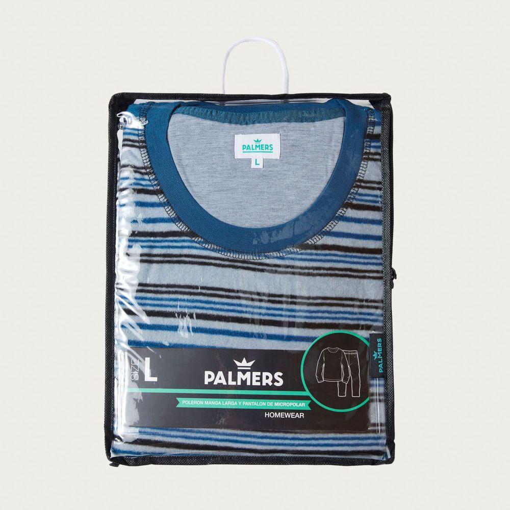 Pijama Hombre Largo Micropolar Palmers 8236AGRI-4