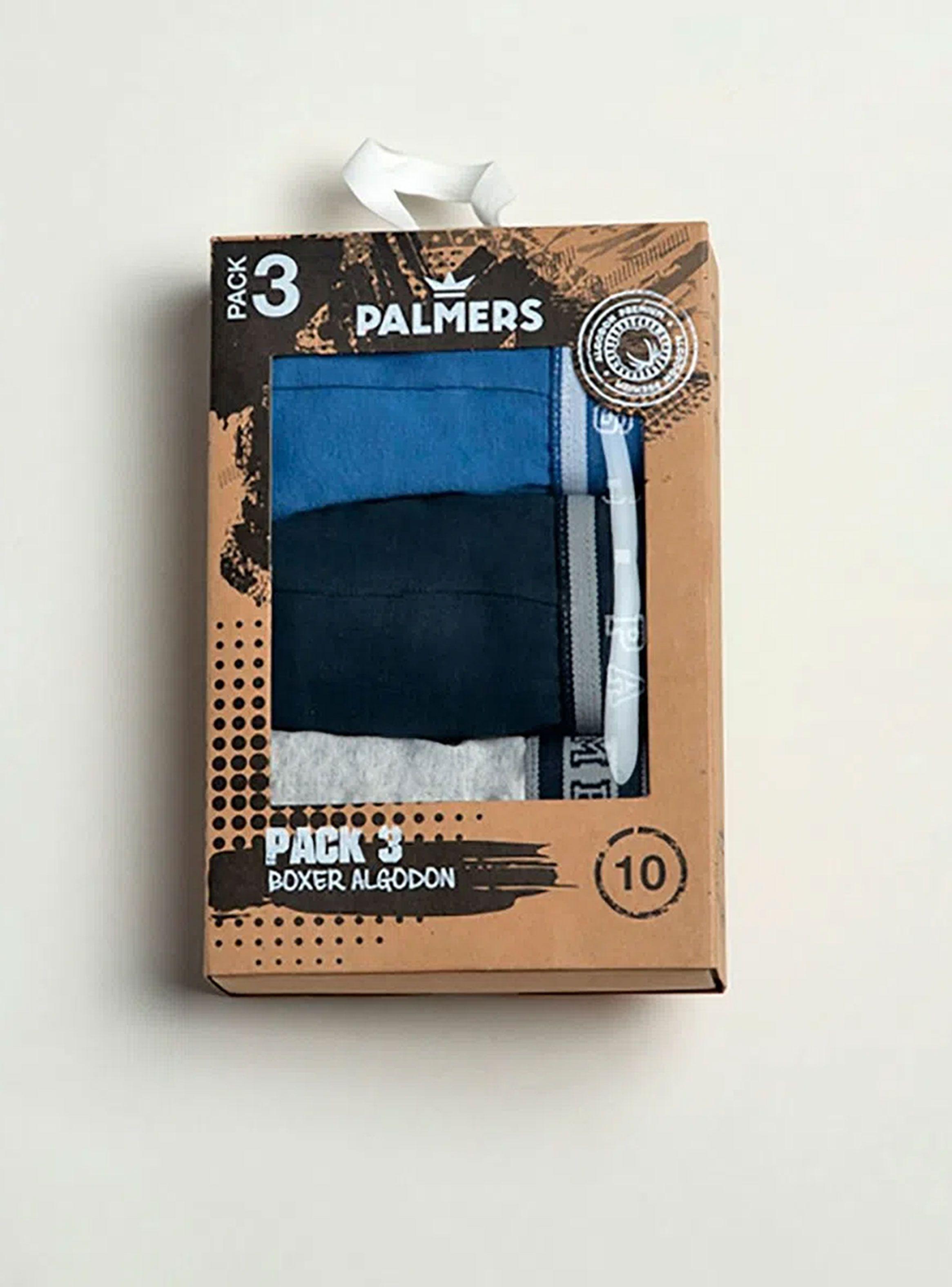 Pack 3 Bóxer Niño Algodón Palmers P39BCJ34-2