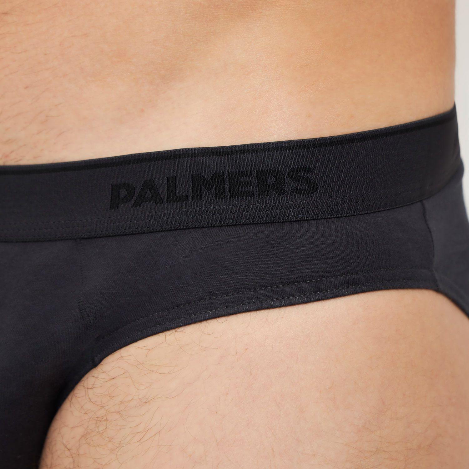 Pack 3 Slip Elástico A La Vista Algodón Palmers P3137G93-3