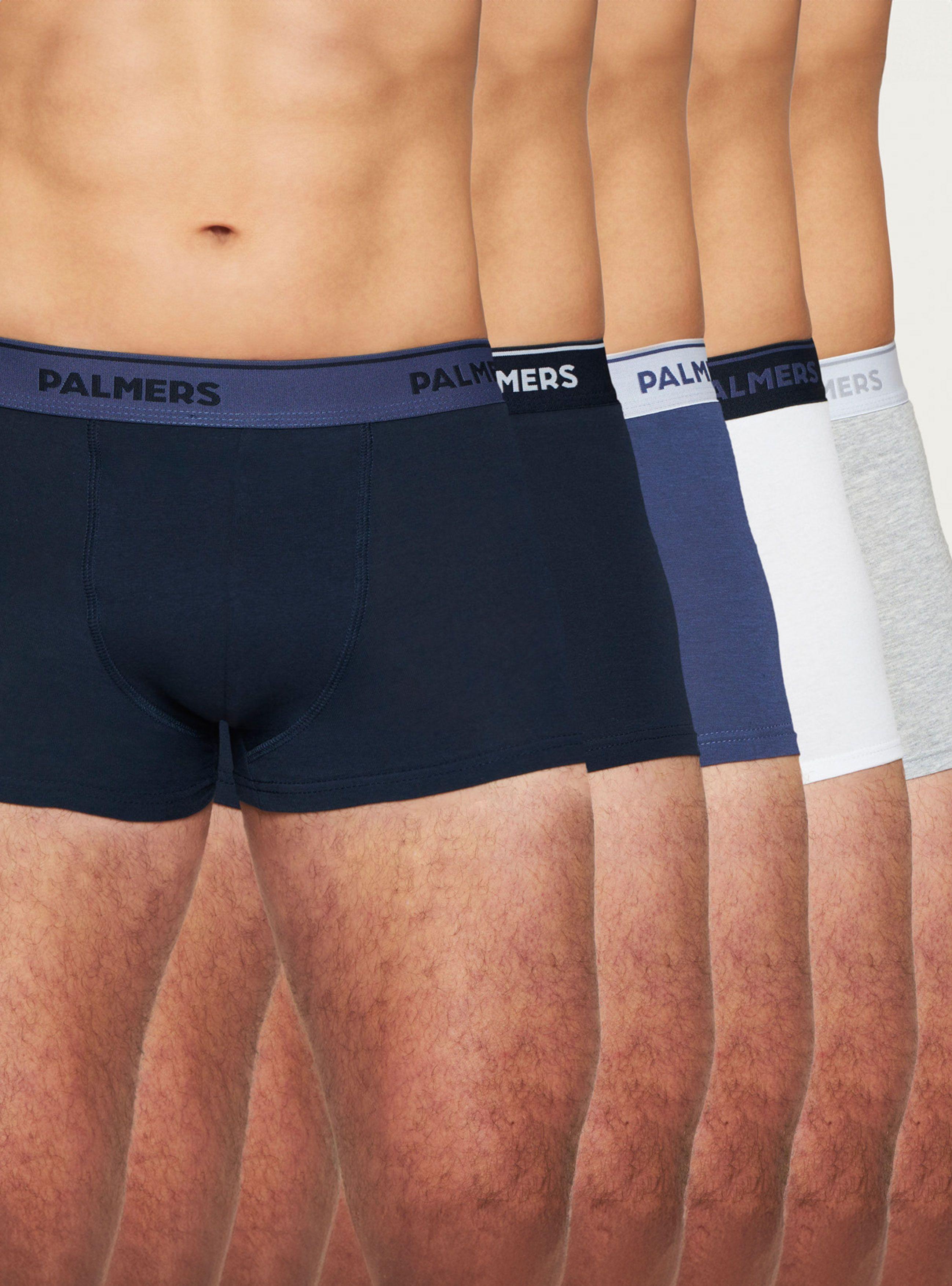 Pack 5 Boxer Medio Algodón Palmers-0