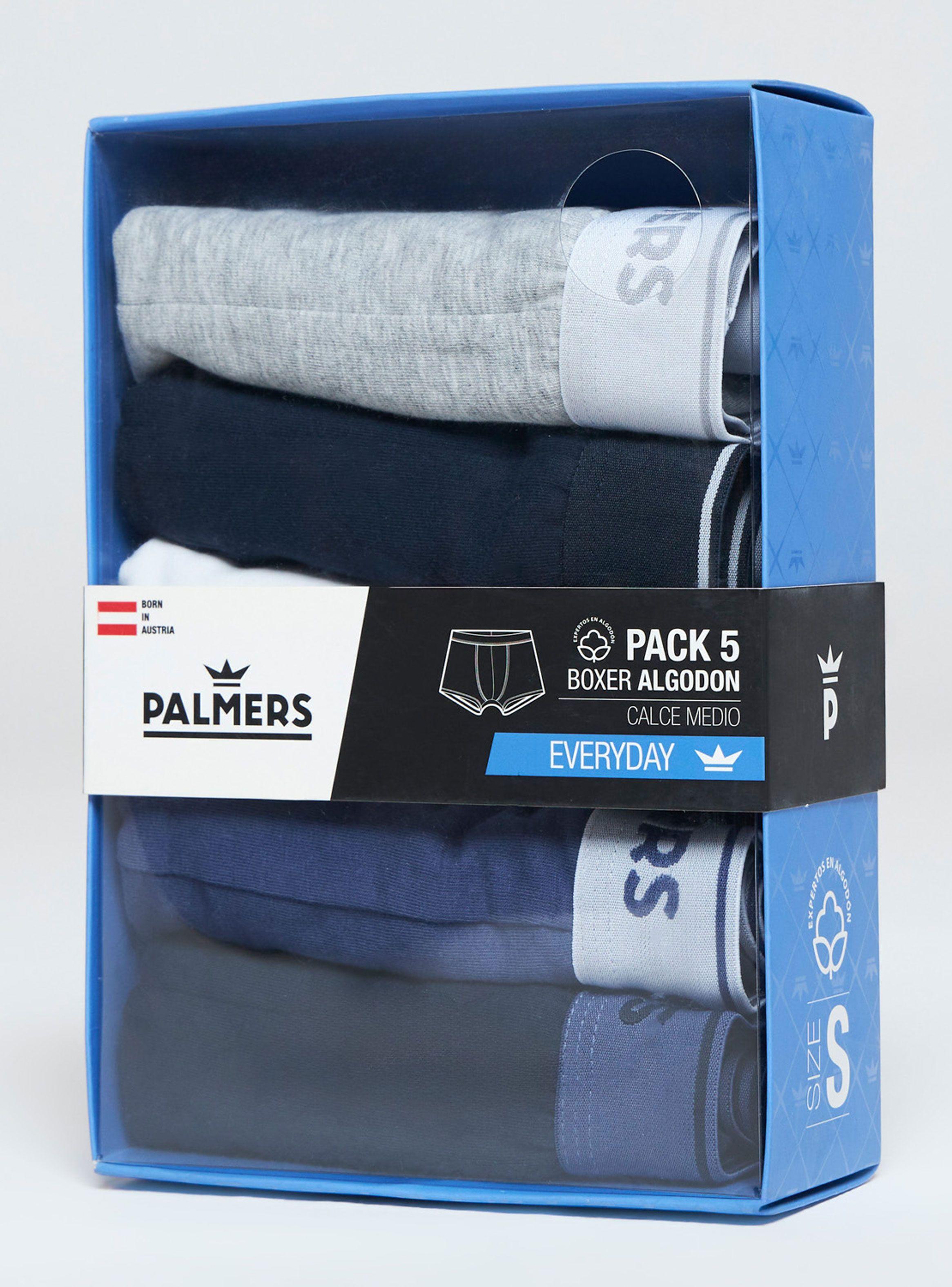 Pack 5 Boxer Medio Algodón Palmers-4