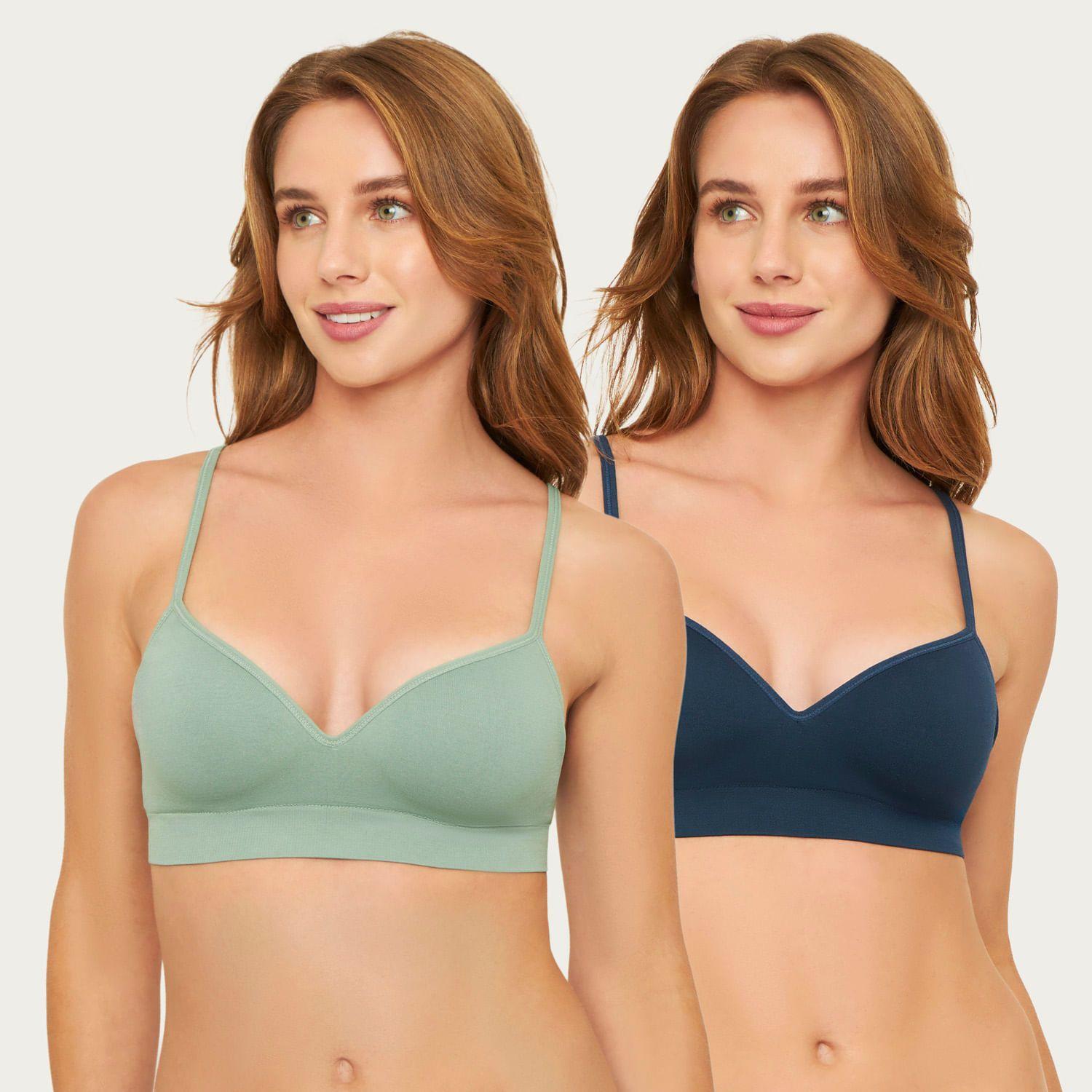 Pack 2 Bralette Seamless Microfibra Palmers Mujer P22722124-0