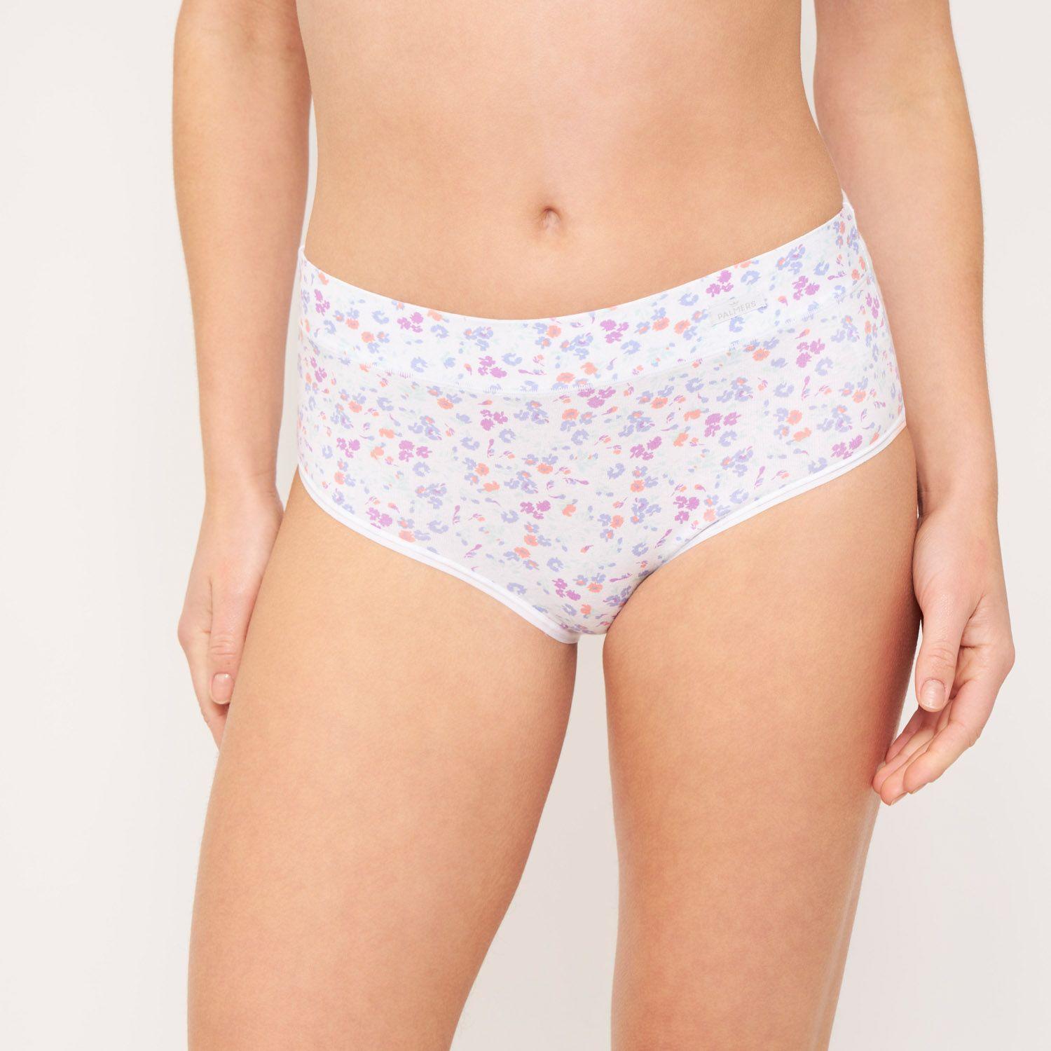 Pack 3 Pantaleta Tiro Alto Algodón Palmers Mujer P31174124-1