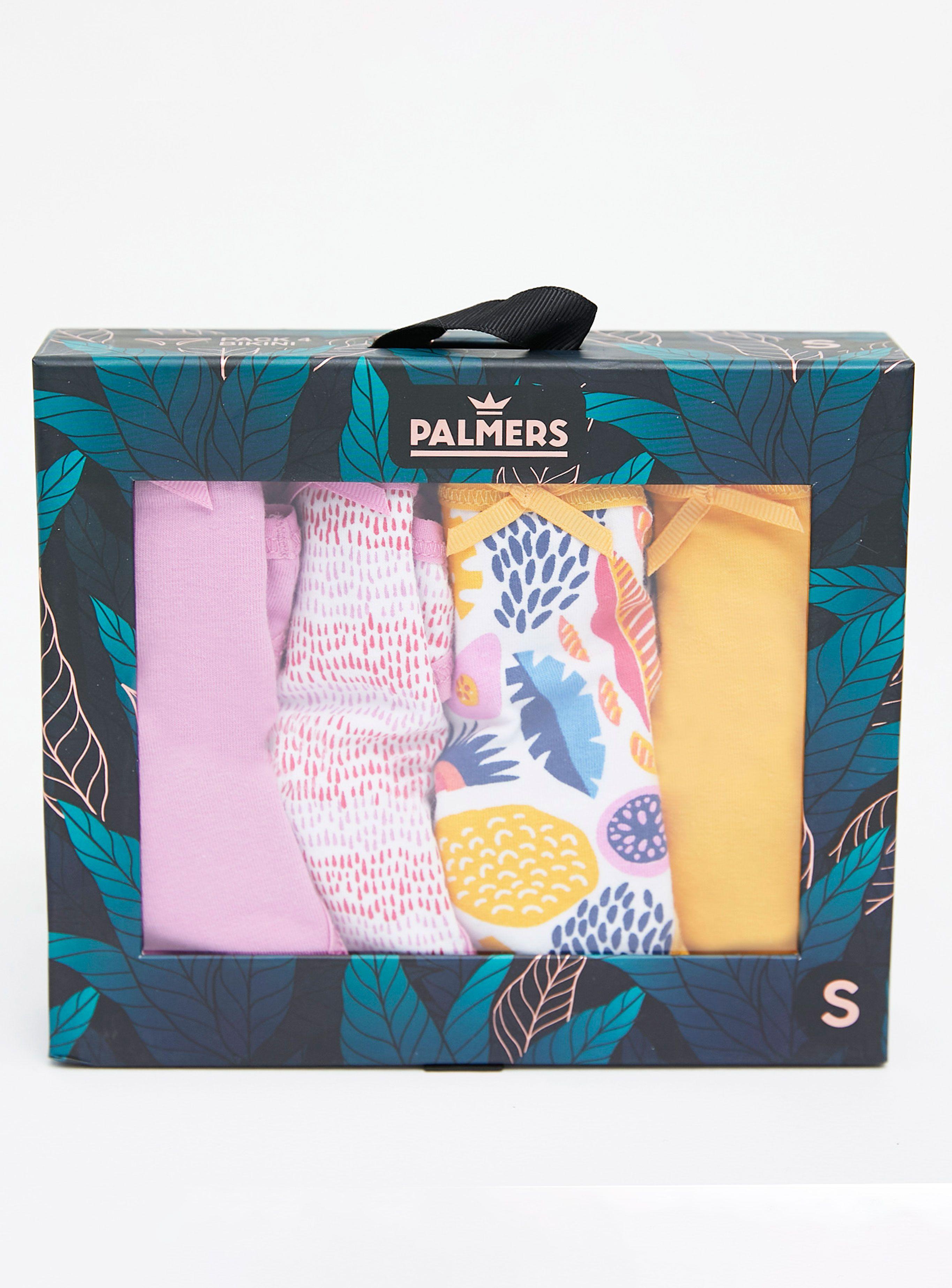 Pack 4 Bikini Algodón Peinado P442A2222 Palmers-4
