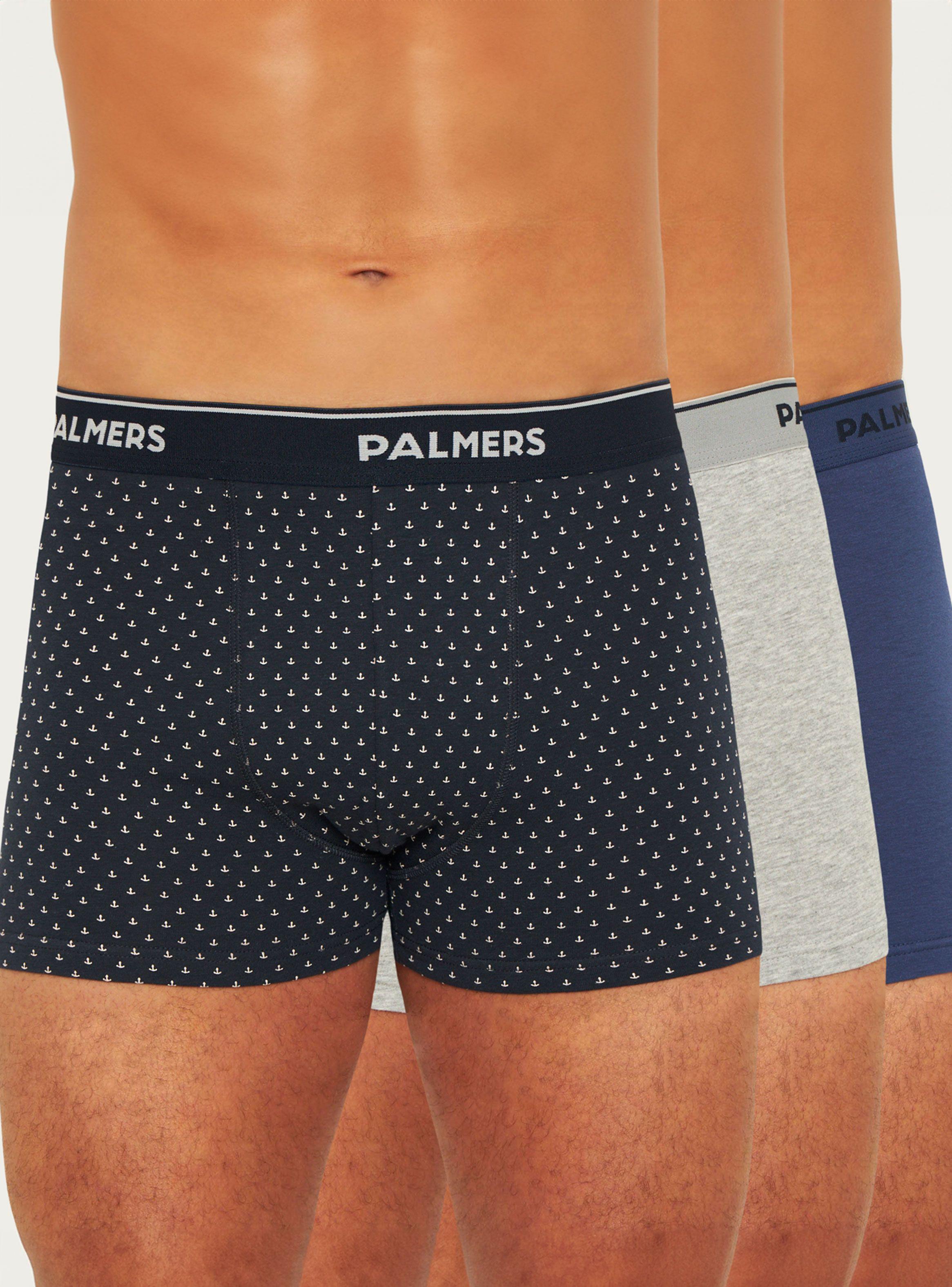 Pack 3 Boxer Medio Algodón Palmers P3139m36-0