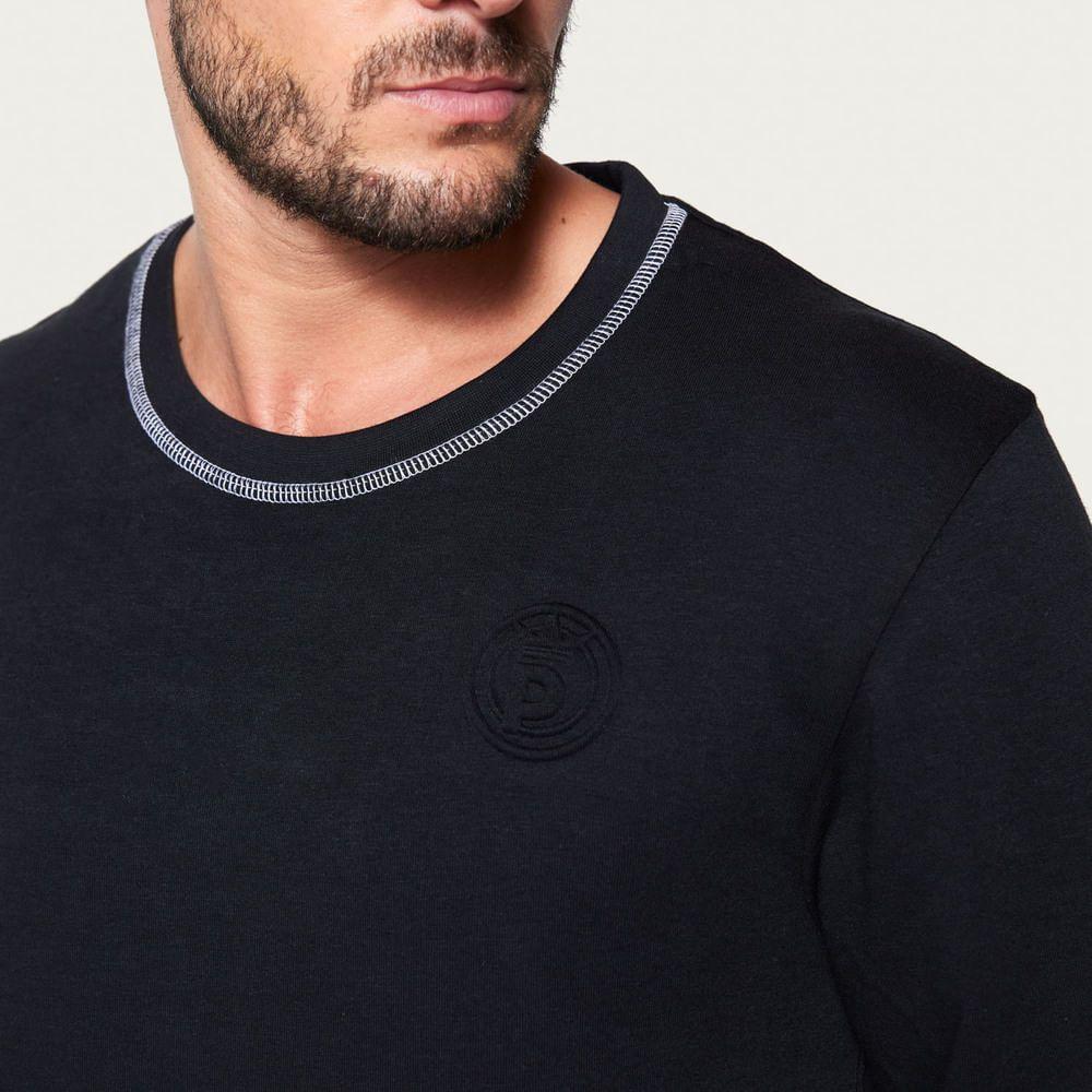 Pijama Hombre Largo Algodón French Palmers 8238CNEG-2