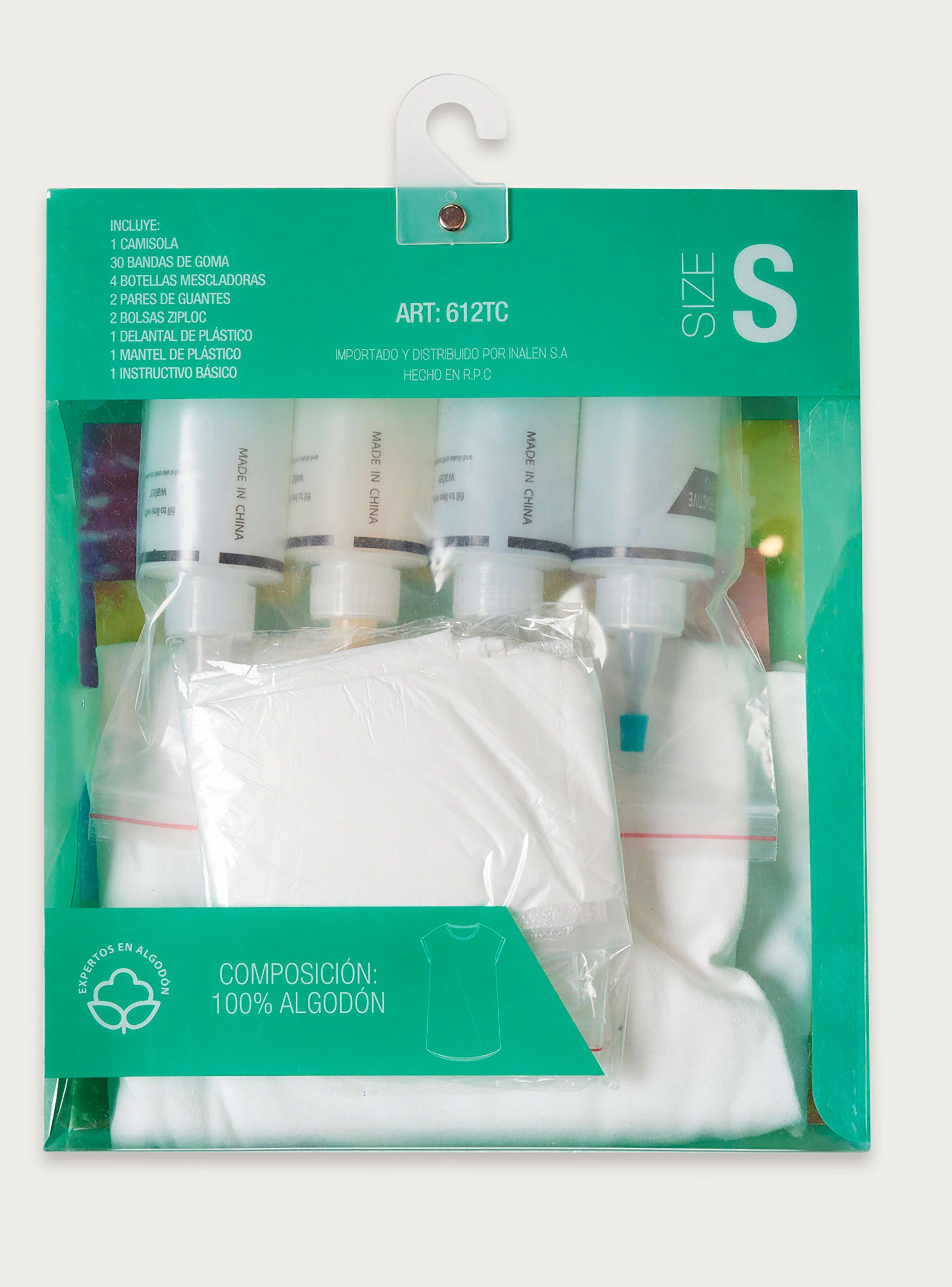 Set Camisola Mujer Blanco Para Teñir Tie Dye Algodón 612TC-5