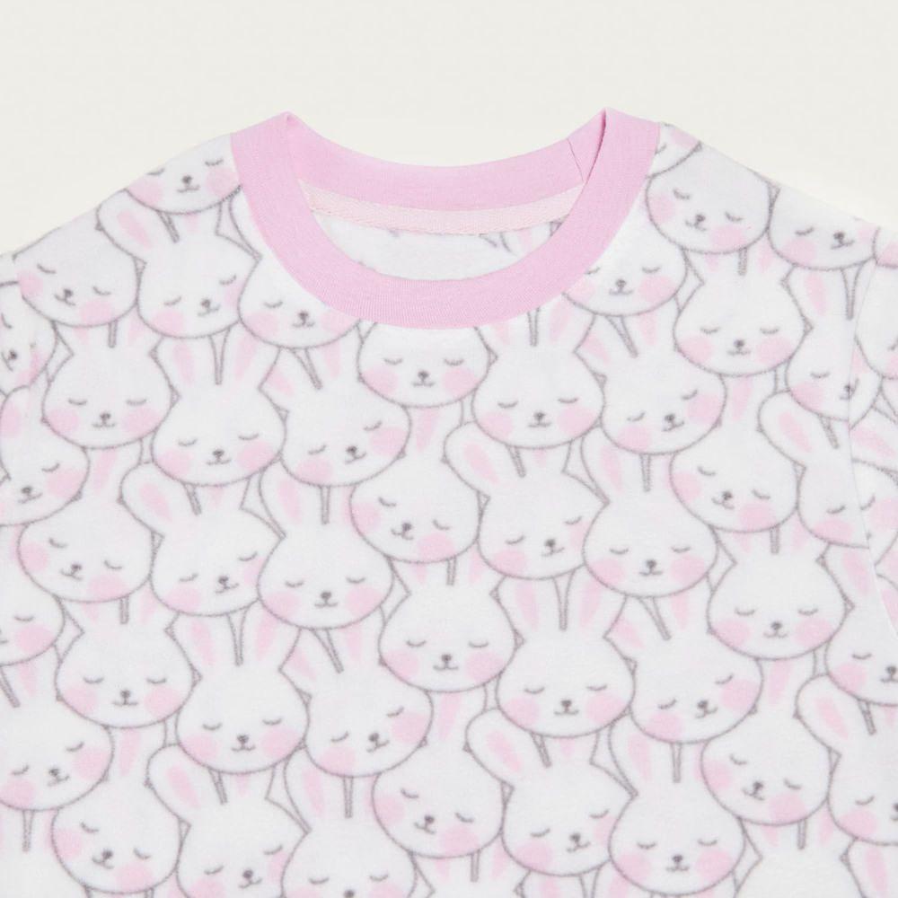 Pijama Niña Largo Micropolar Palmers 67238ROS-3