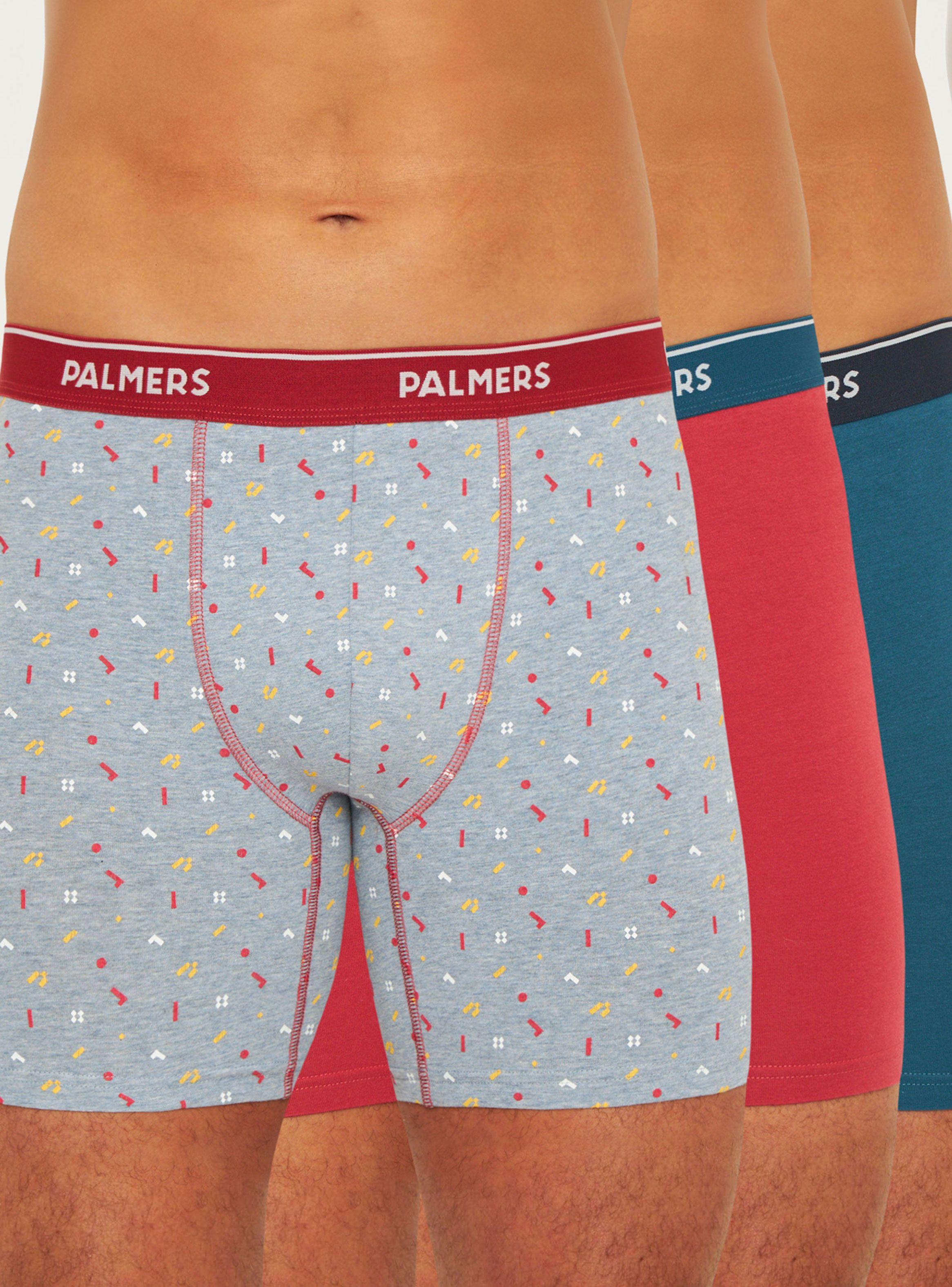 Pack 3 Bóxer Largo Algodón Palmers Hombre P3132L05-0