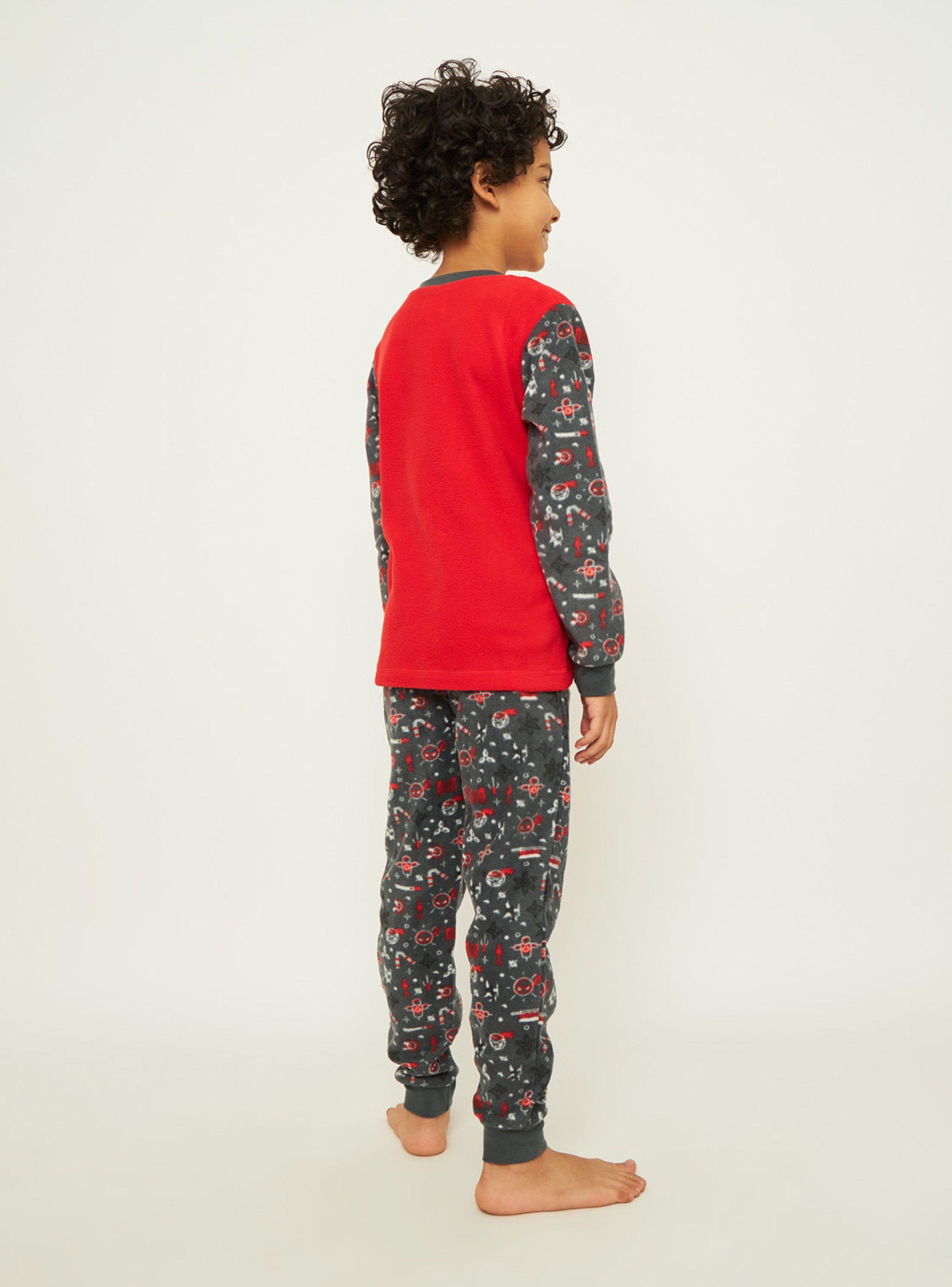 Pijama Niño Largo Micropolar Palmers 87238GRO-3
