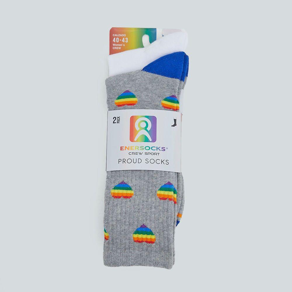 Pack 2 Calcetines Crew Sport Proud Unisex Enersocks 80988d02-5
