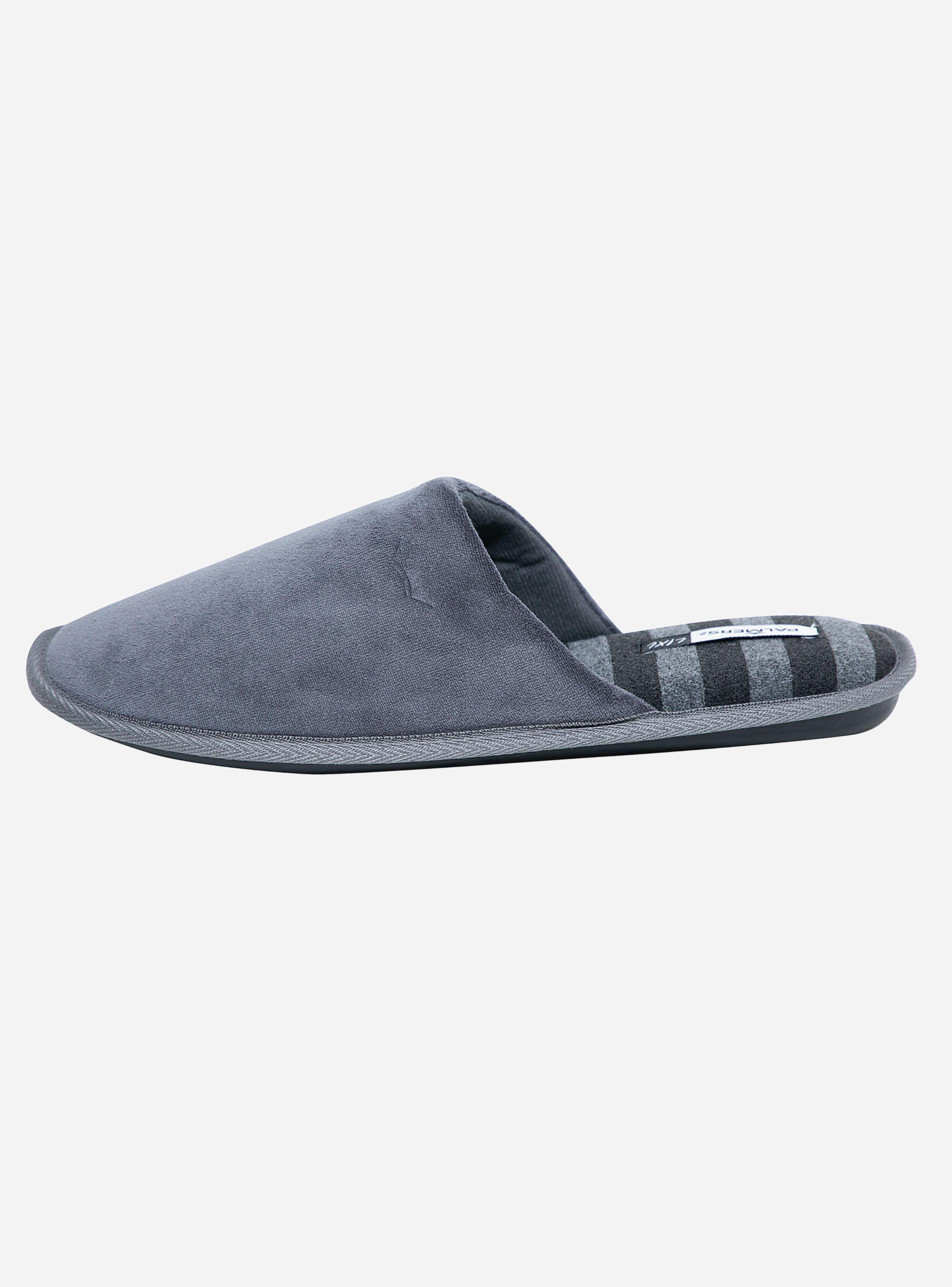 Pantuflas Hombre Gris Palmers-3