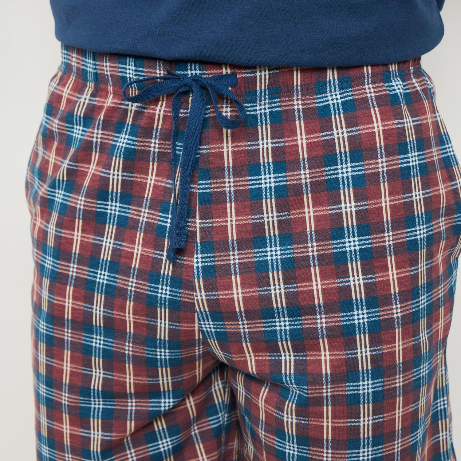 Pijama Hombre Corto Algodón Palmers 8145ABUR-3