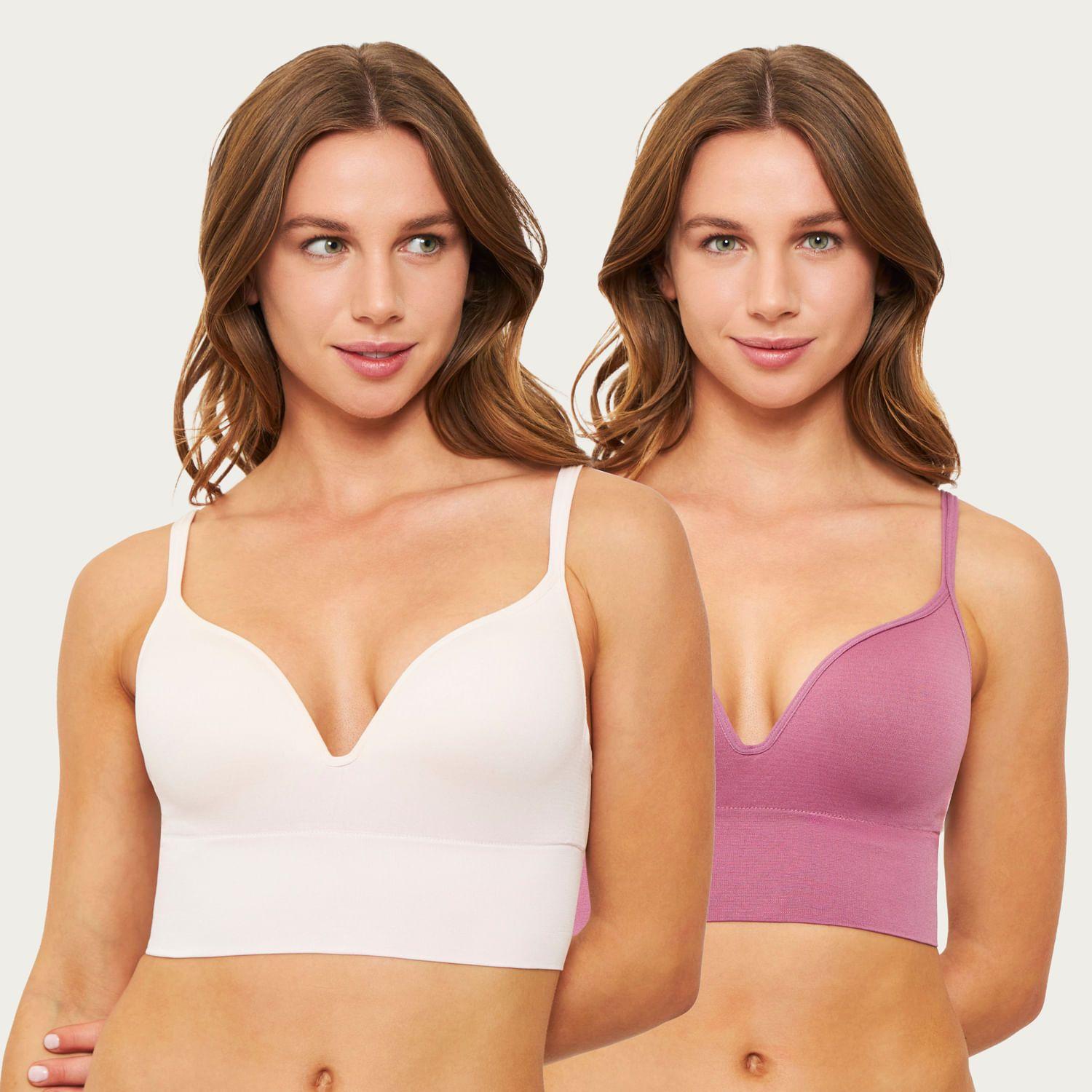 Pack 2 Bralette Seamless Palmers Mujer P22732224-3