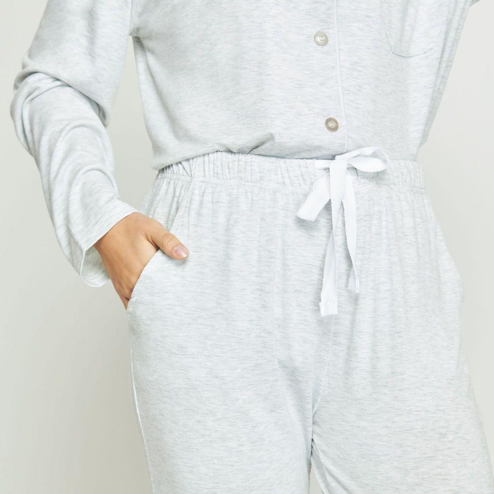 Pijama Abotonado Rayón Palmers-2