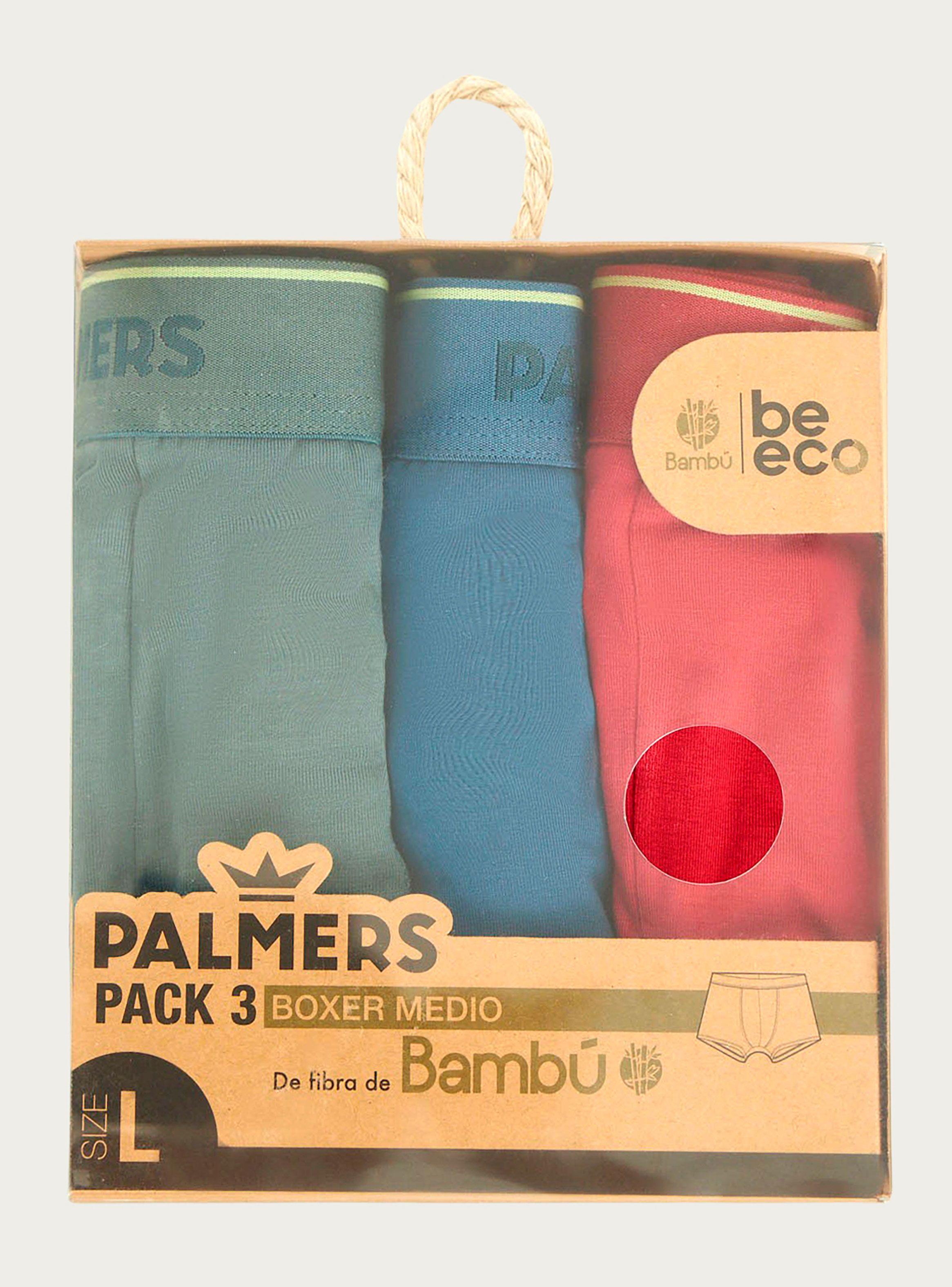 Pack 3 Bóxer Medio Bambu Palmers Hombre P309BM34-4