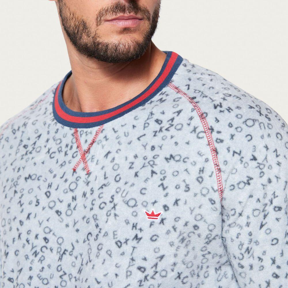 Pijama Hombre Largo Micropolar Palmers 8231CGRI-2