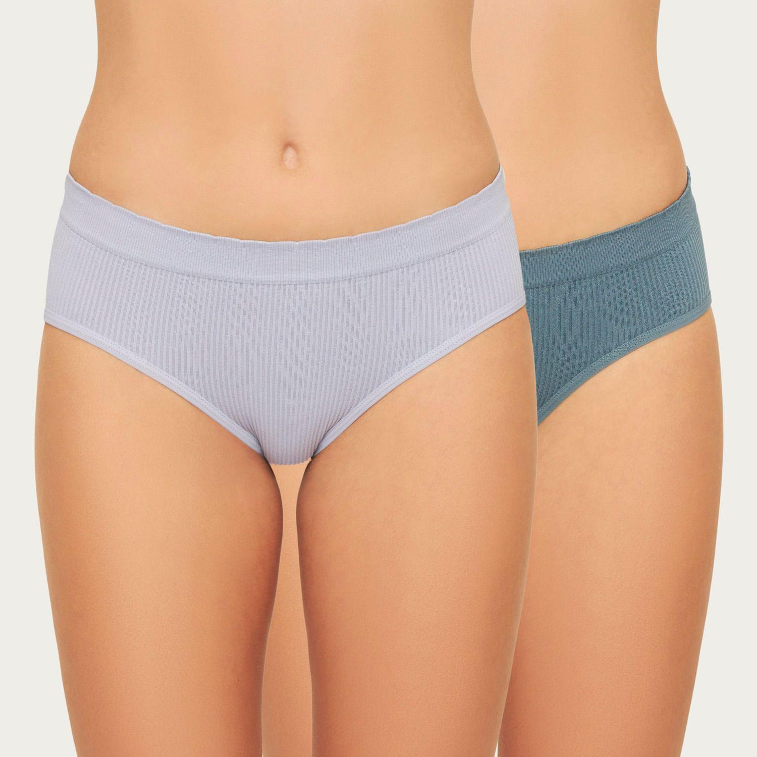 Pack 2 Bikinis Seamless Rib Knit Palmers P16742124-0