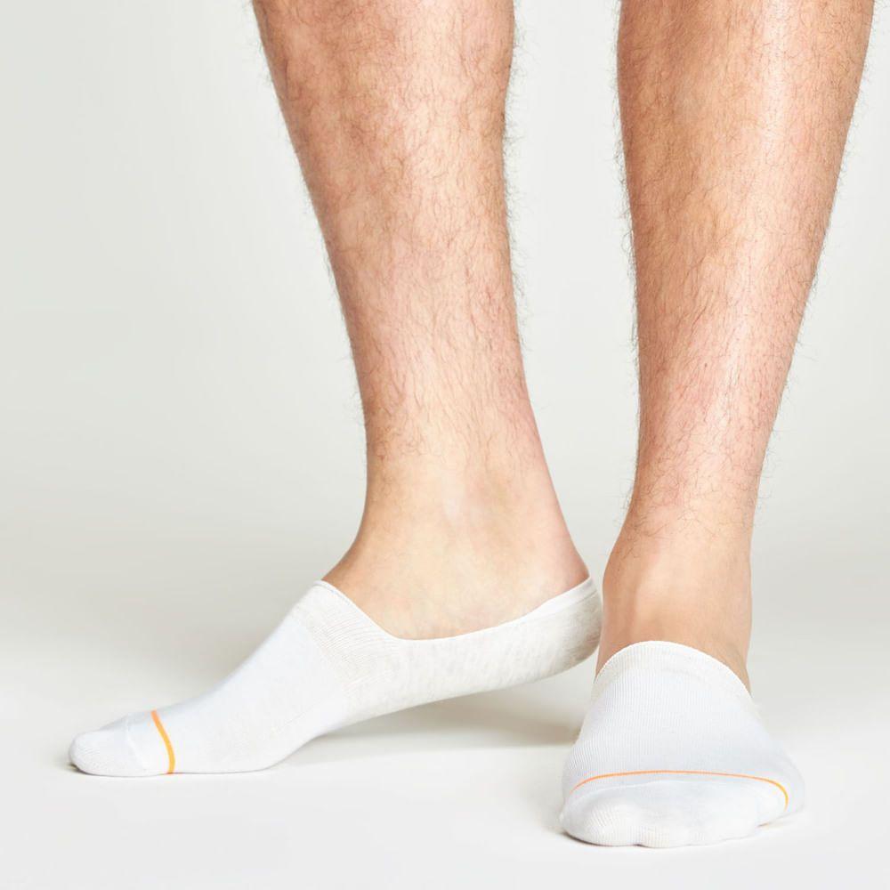 Pack 3 Calcetines No Show Básicos Hombre Enersocks 80838bco-2
