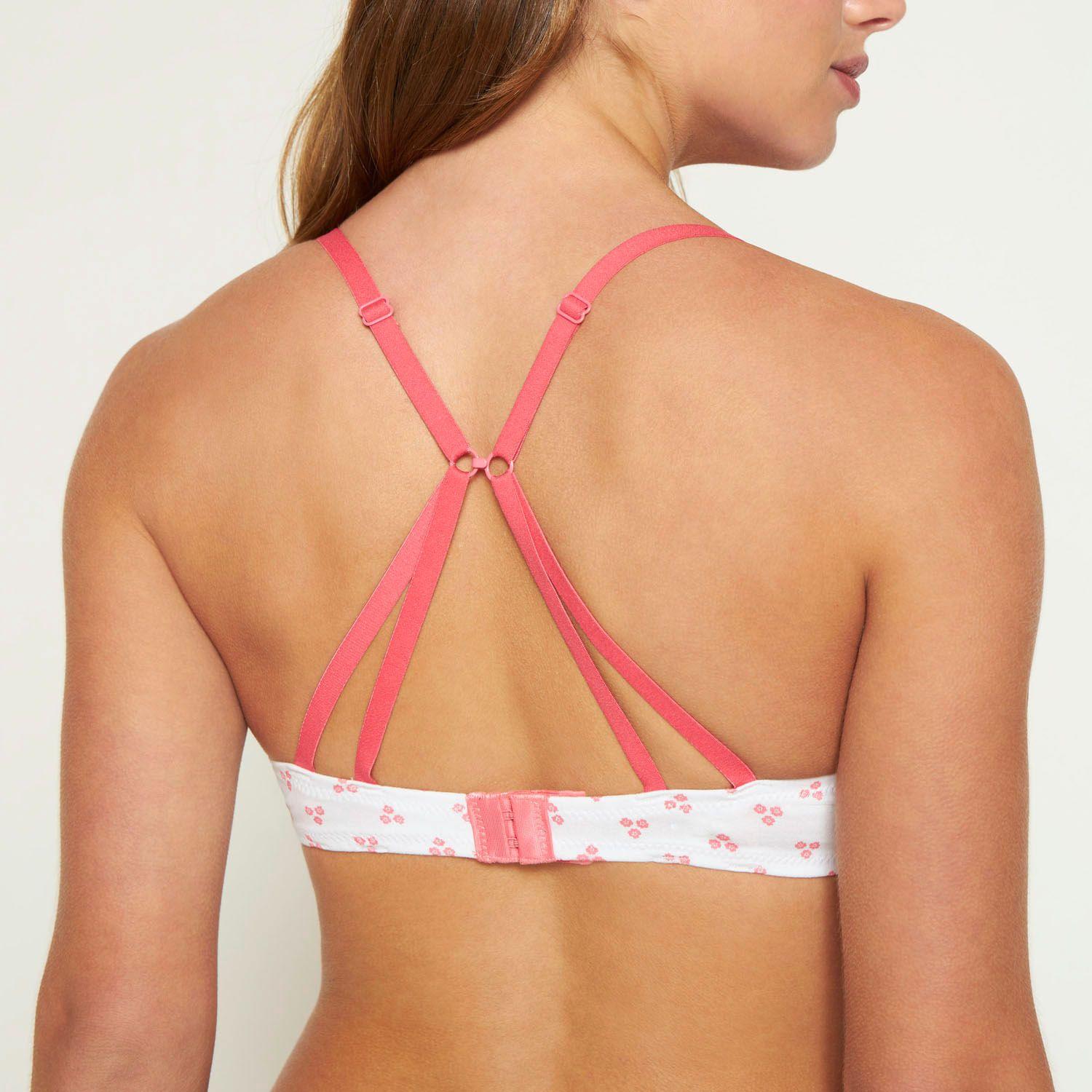 Sosten Algodón Pink Print Palmers-2
