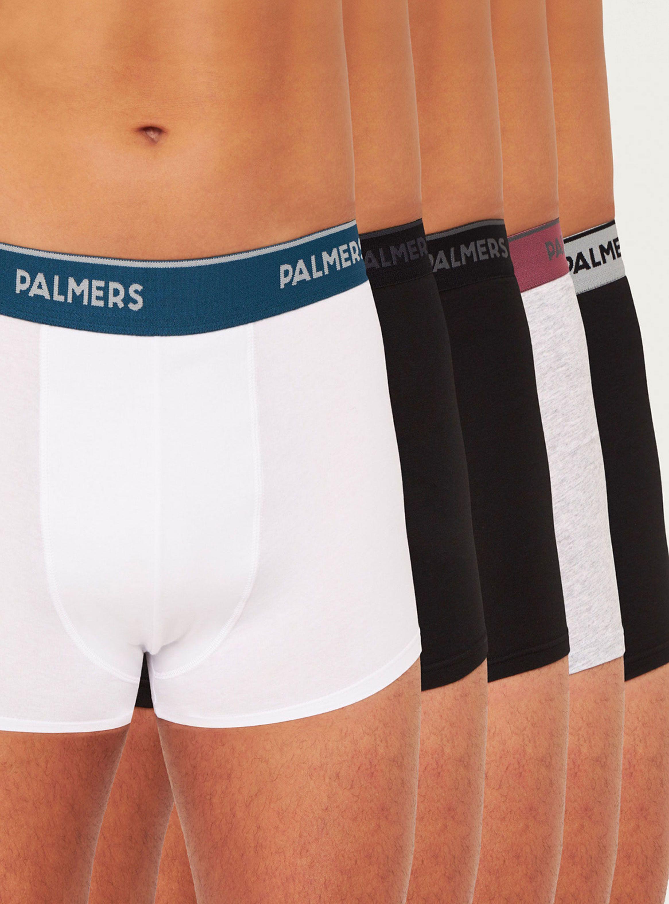 Pack 5 Bóxer Medio Algodón Palmers Hombre P5139C72-0