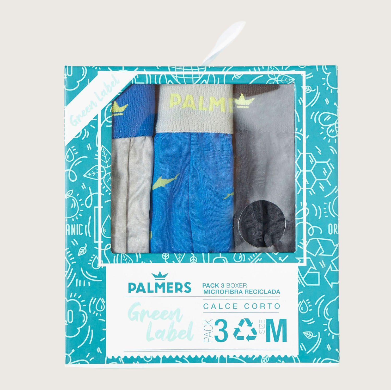 Pack 3 Boxer Corto Microfibra Palmers NP26BK83-5