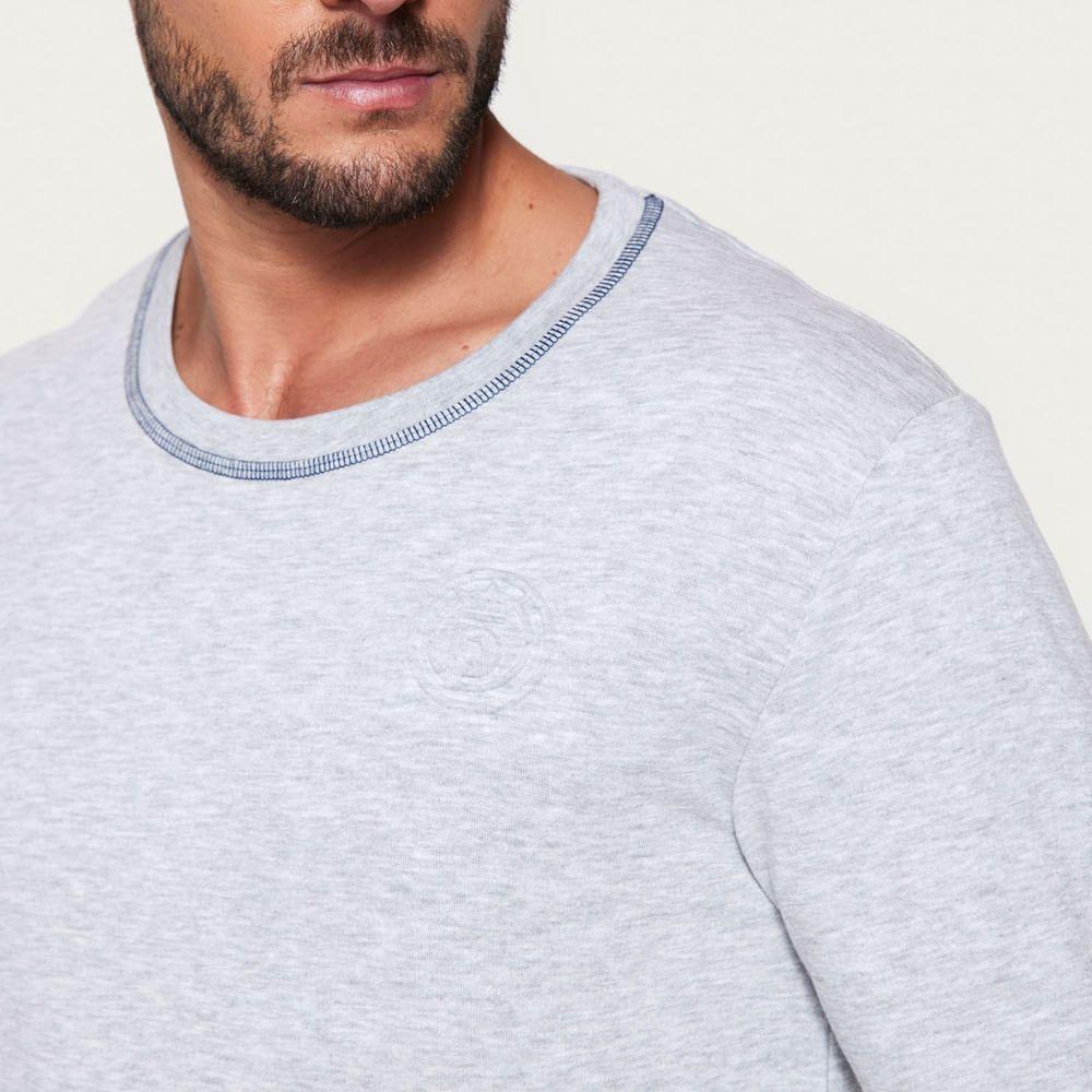 Pijama Hombre Largo Algodón French Palmers 8238AGRI-2