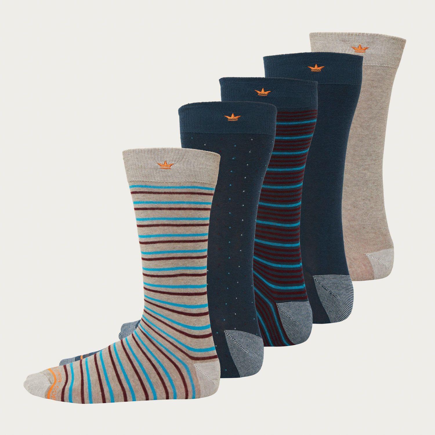 Pack 5 Calcetines De Cobre Palmers Hombre PC503N05-0