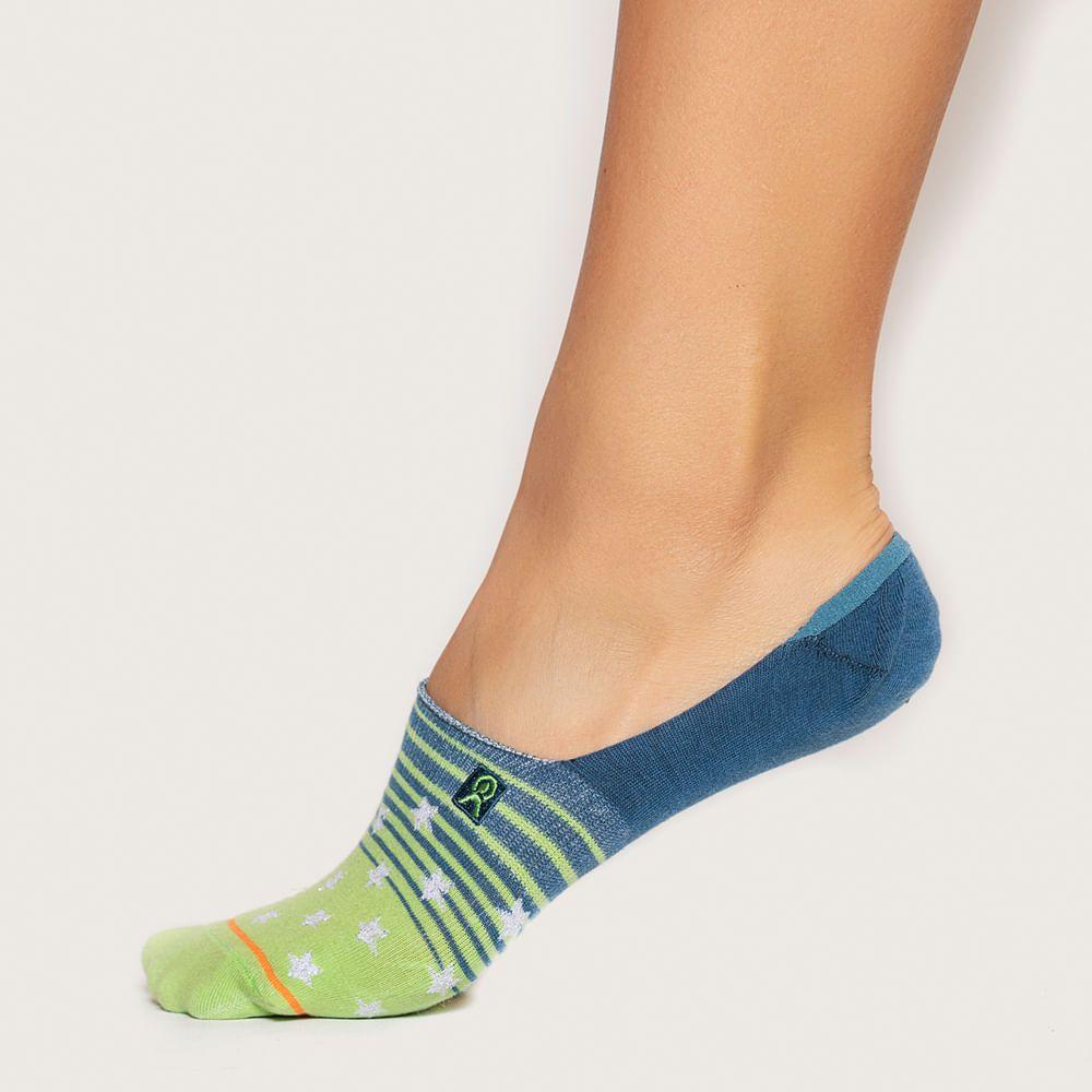 Pack 3 Calcetines Invisibles Mujer Algodón Enersocks 8094001-3