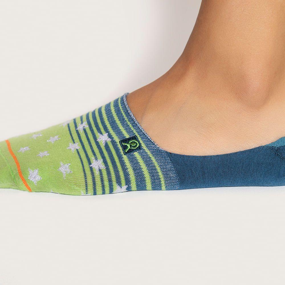 Pack 3 Calcetines Invisibles Mujer Algodón Enersocks 8094001-4
