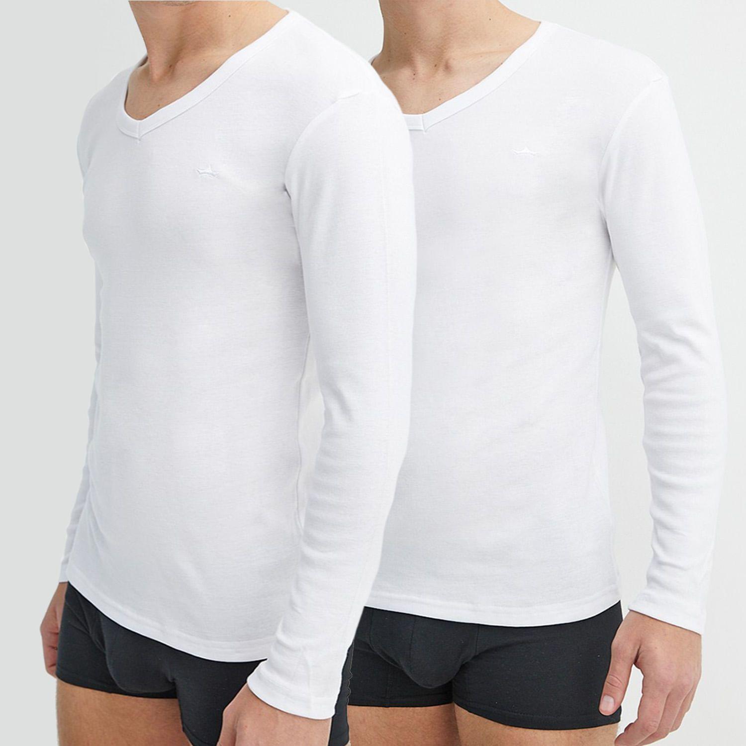 Pack 2 Camisetas Manga Larga Algodón Palmers Hombre P212VA33-4